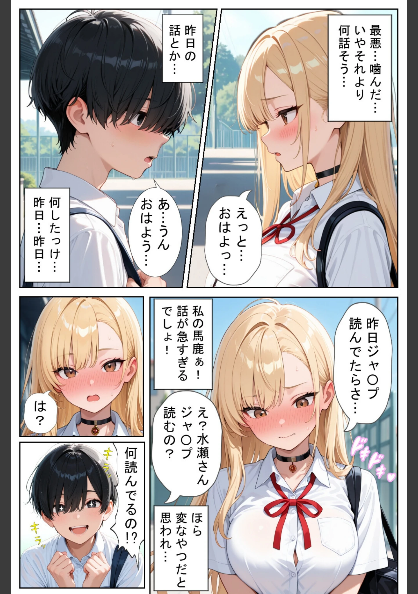 「軽そうだけど実は恋愛経験0な巨乳ギャルちゃん〜初えっち編〜【白抜き修正版】」（ヒロインファクトリー） 試し読み 12ページ目