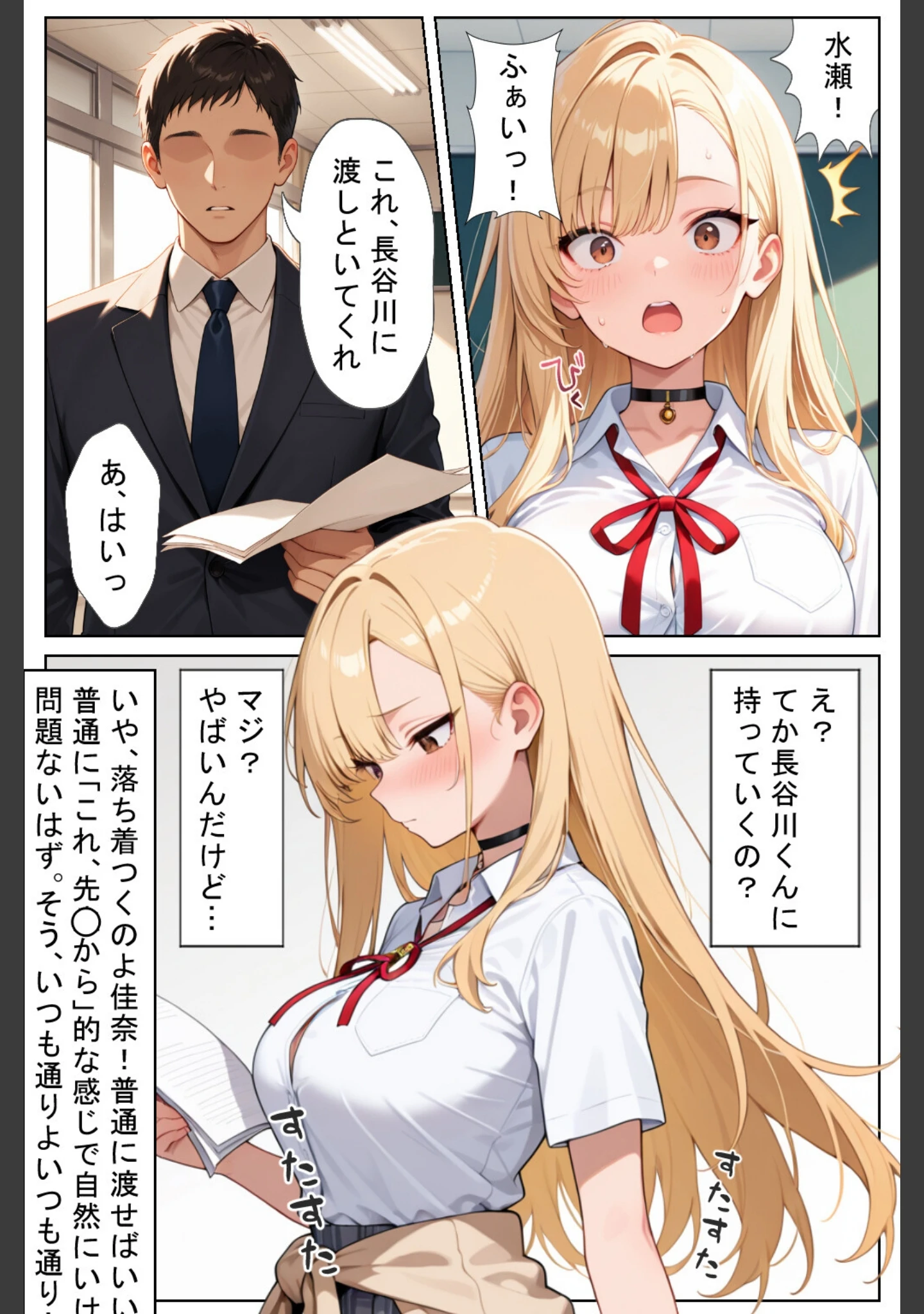 「軽そうだけど実は恋愛経験0な巨乳ギャルちゃん〜初えっち編〜【白抜き修正版】」（ヒロインファクトリー） 試し読み 6ページ目
