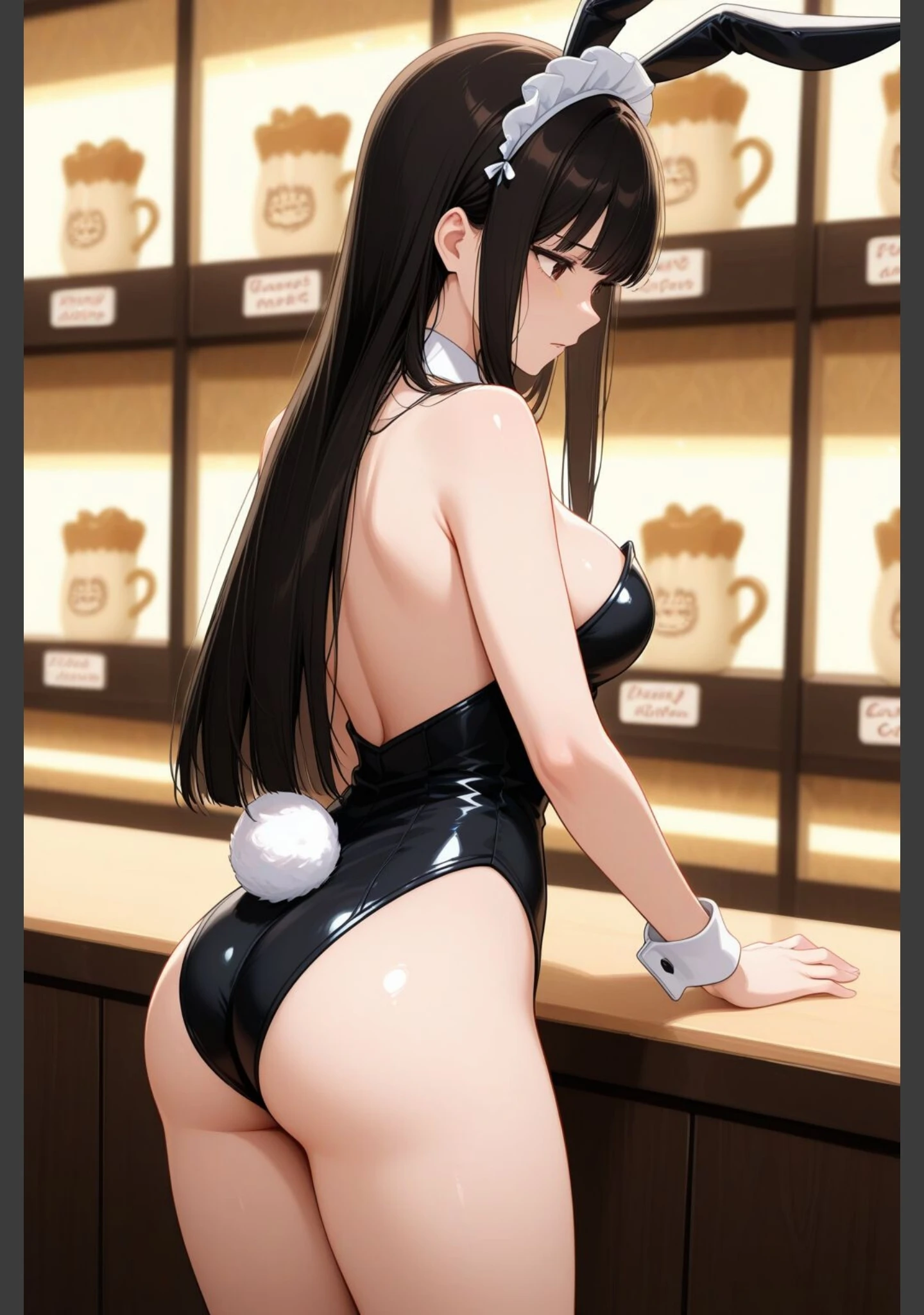 「【処女を捧ぐ】JKひまり、コンカフェバイトがバレて新米教師にメイド服に着替えさせられる放課後【モザイク版】」（むちプリギャル舎） 試し読み 14ページ目
