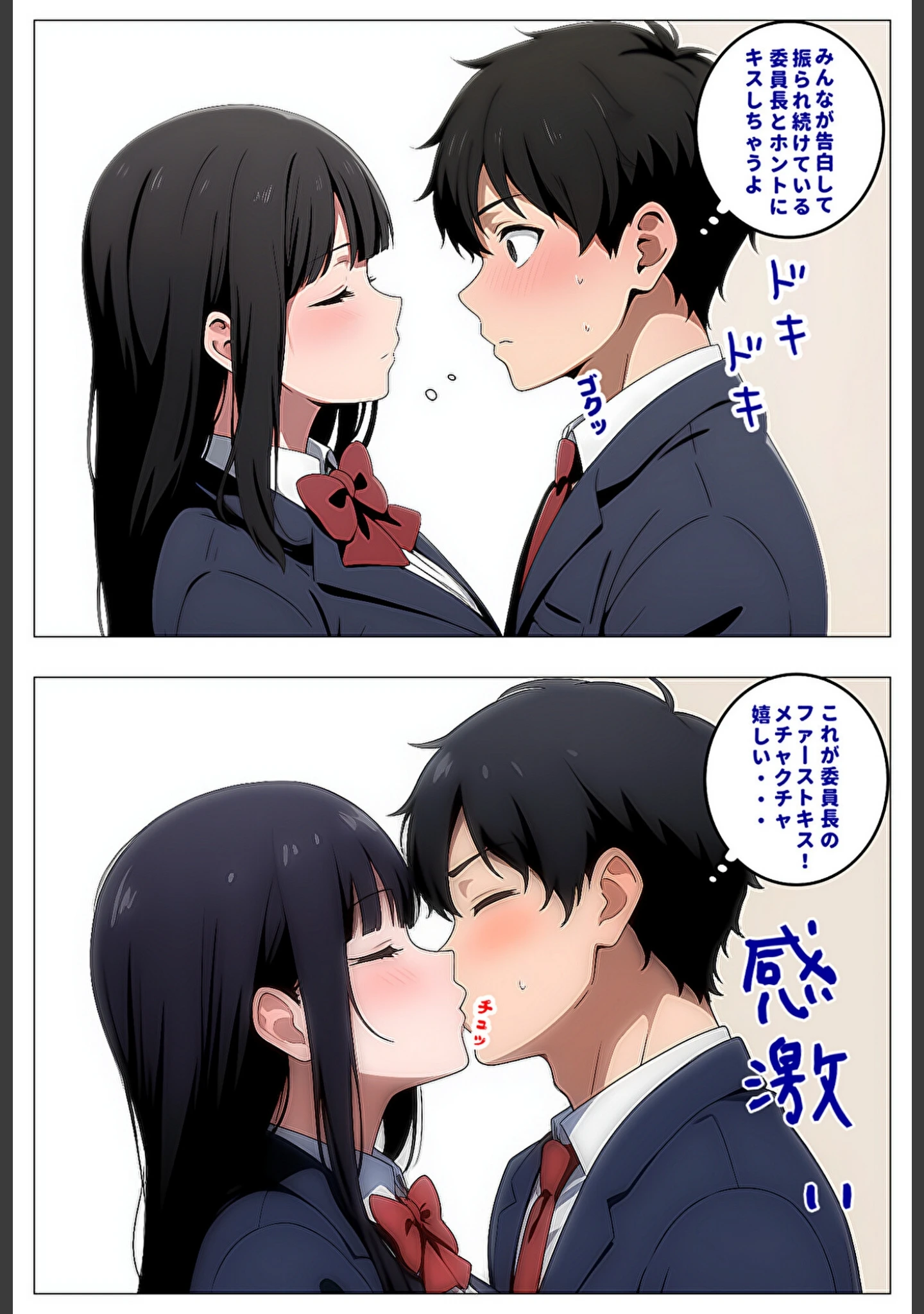 「委員長とギャルがセックス勝負を始めたんだが俺が審判をする事になった話【モザイク版】」（暇人クラブ） 試し読み 15ページ目