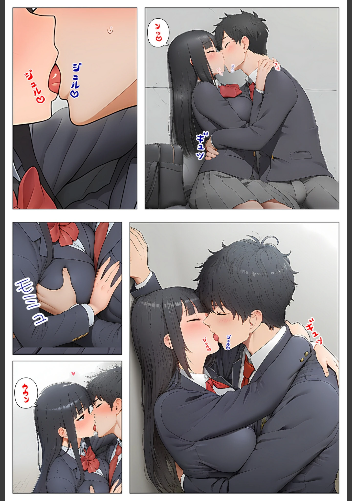 「委員長とギャルがセックス勝負〜2・幼馴染が好きなのに委員長と付き合いだした結果【モザイク版】」（暇人クラブ） 試し読み 14ページ目