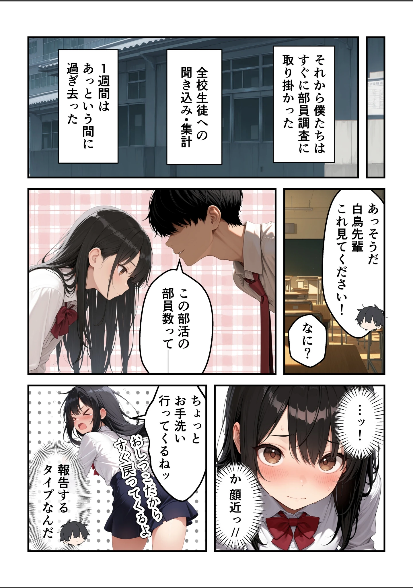 「強気で嫌われ生徒会長は俺にだけあまあま_何度もイチャラブ生ハメセックス【モザイク版】」（あふれだすにじる） 試し読み 15ページ目