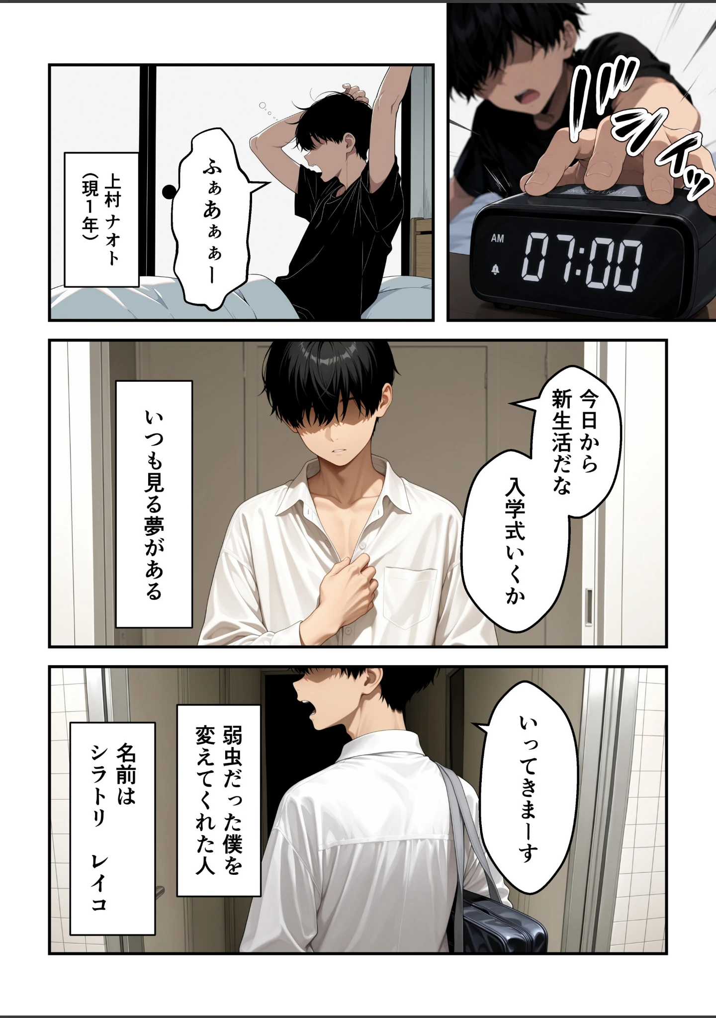 「強気で嫌われ生徒会長は俺にだけあまあま_何度もイチャラブ生ハメセックス【モザイク版】」（あふれだすにじる） 試し読み 4ページ目