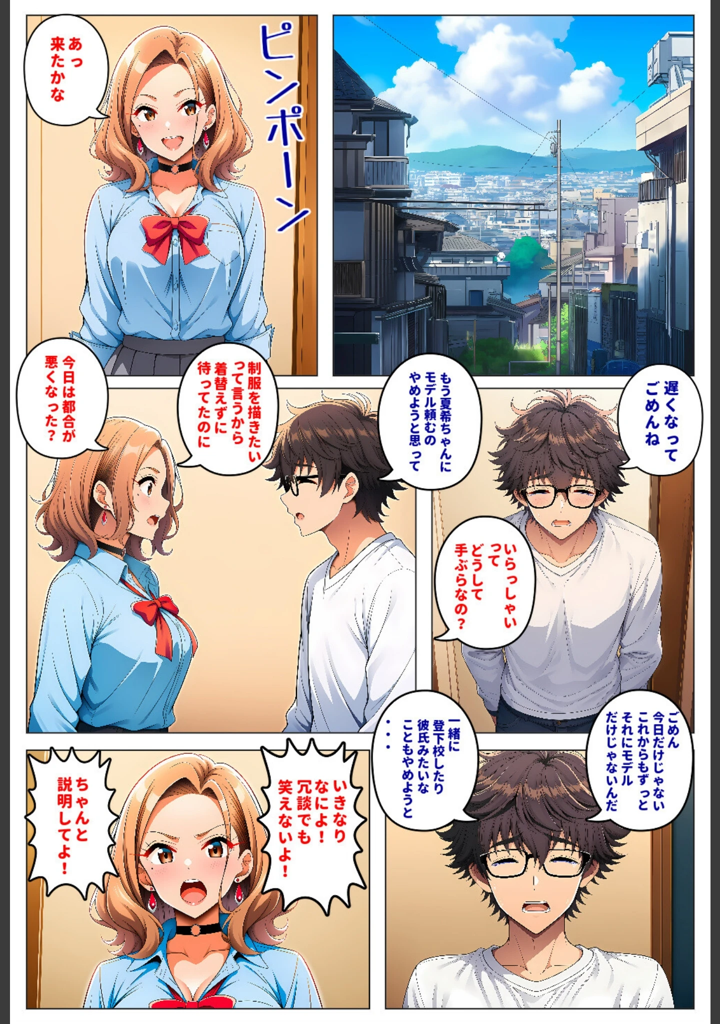 「人気読モのギャル幼馴染は、みんなには塩対応なのに僕には世話焼きでデレる【モザイク版】」（暇人クラブ） 試し読み 8ページ目