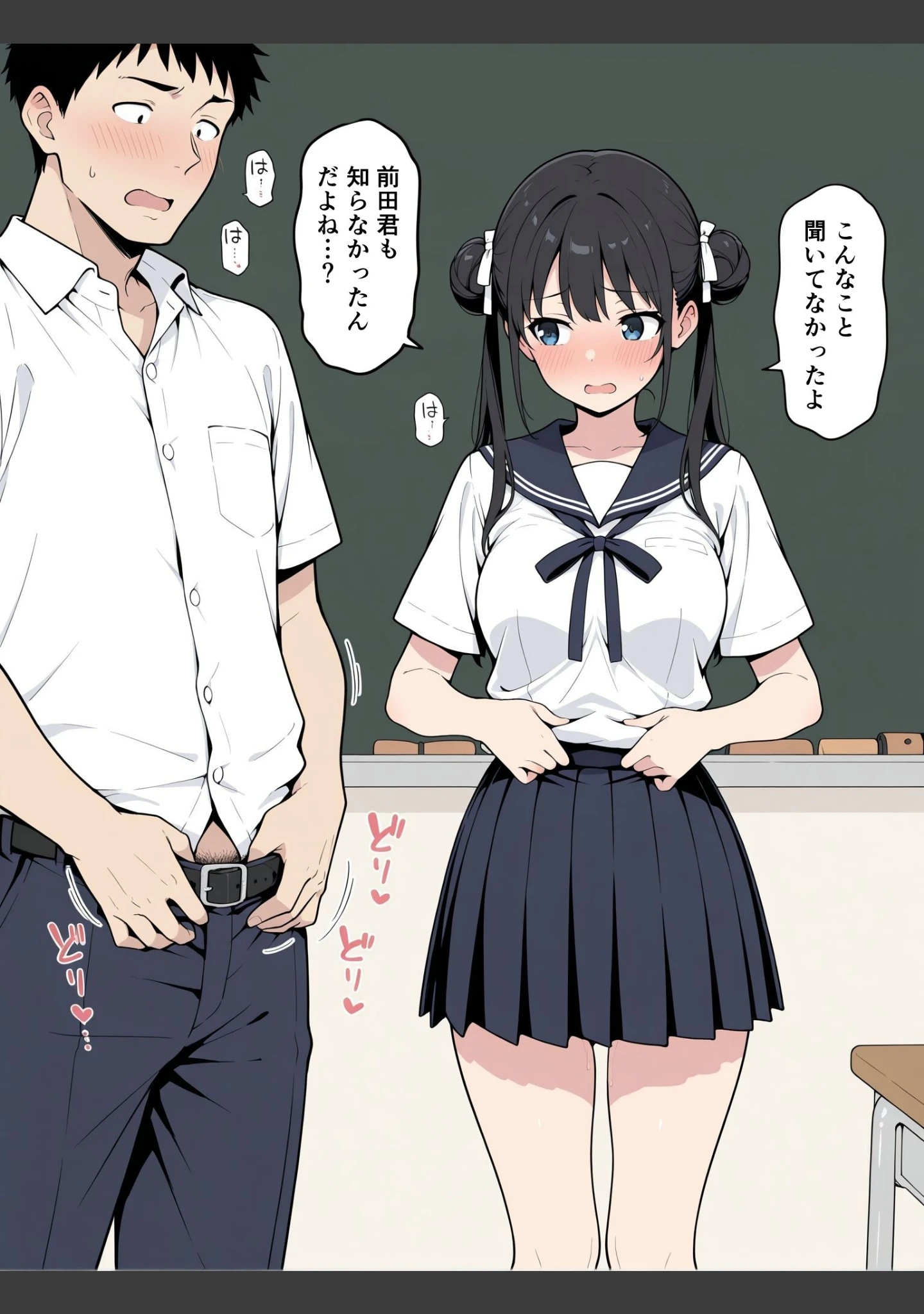 「保健委員は実際にセックスしてもらいます【モザイク版】」（此処から） 試し読み 13ページ目