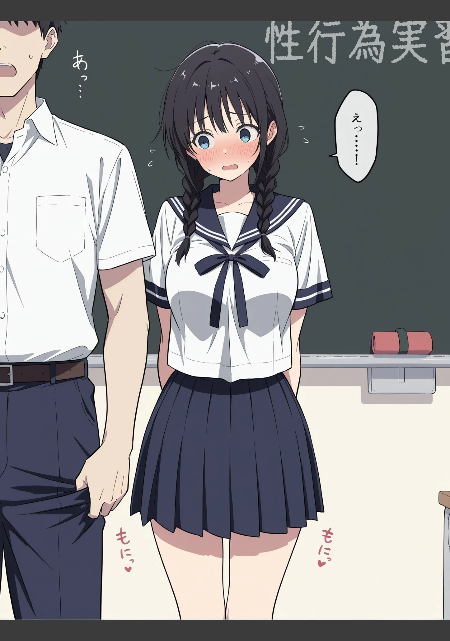 「保健委員は実際にセックスしてもらいます【モザイク版】」（此処から） 試し読み 15ページ目