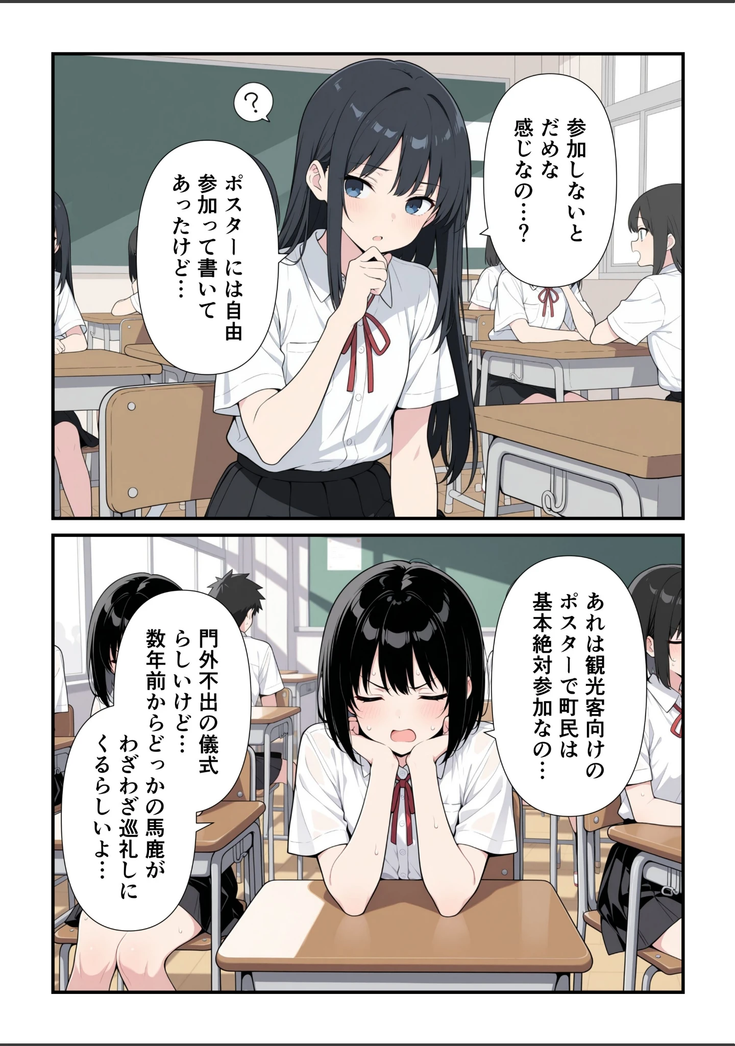 「辺境村の全裸巡礼【モザイク版】」（此処から） 試し読み 14ページ目