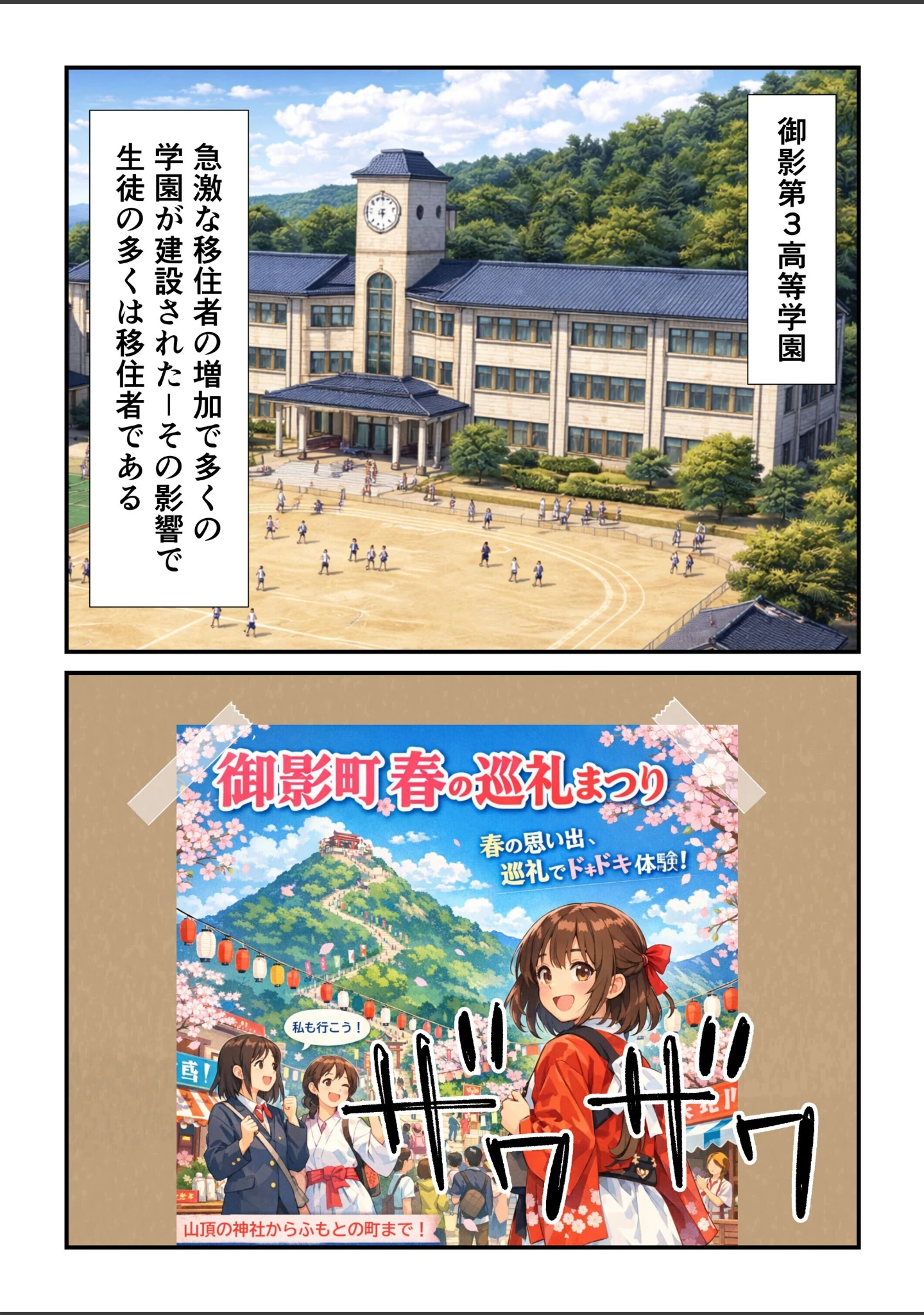 「辺境村の全裸巡礼【モザイク版】」（此処から） 試し読み 8ページ目