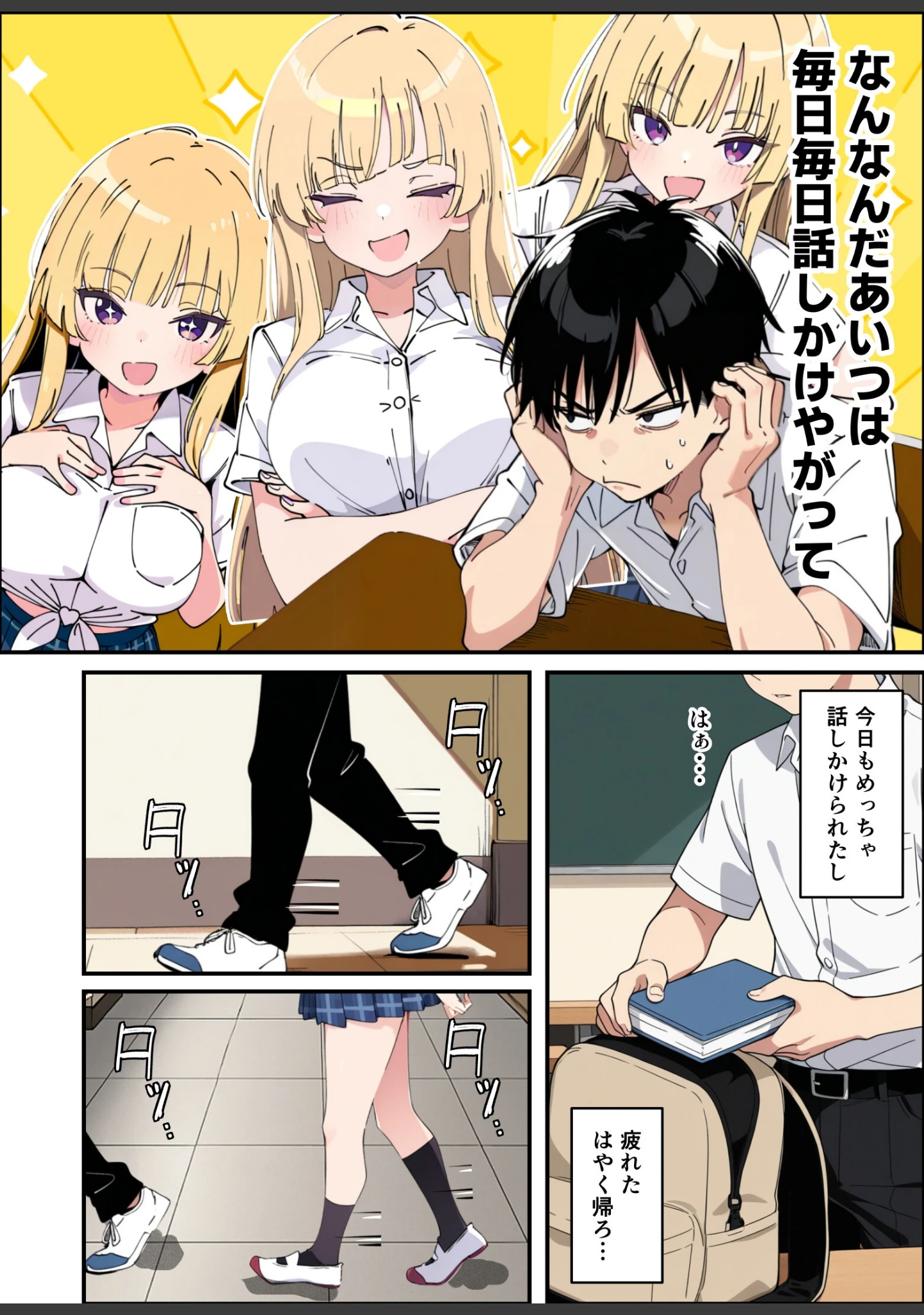 「誰とでもヤる噂のヤリマンギャルがまさかの処女だったので童貞の俺と一緒に初体験した話【モザイク版】」（あくめくん） 試し読み 10ページ目