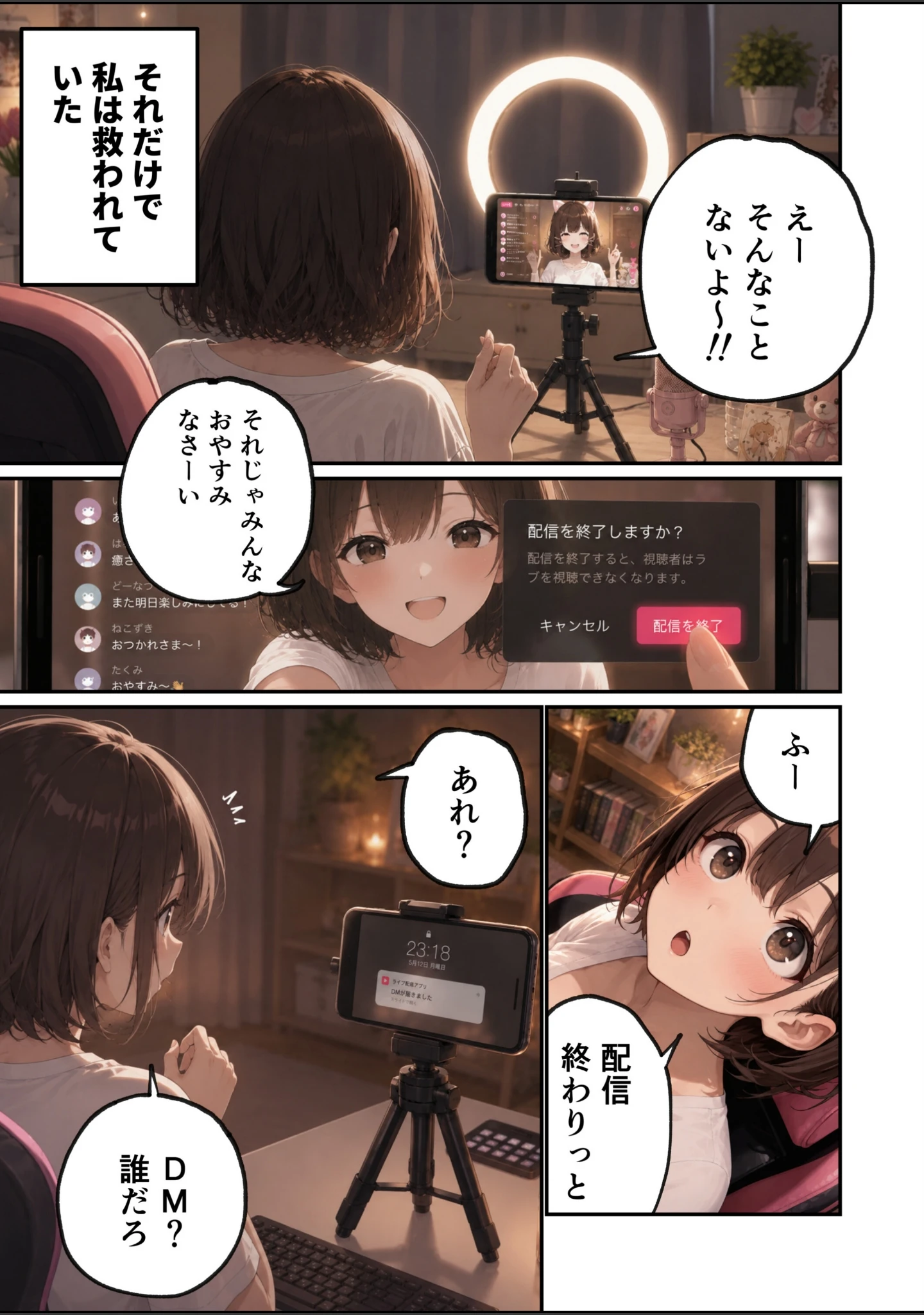 「区役所職員だった私が気付いたら配信者になって月額100万円もする！！会員限定サブスクを作っていた話【モザイク版】」（ルミナ） 試し読み 10ページ目
