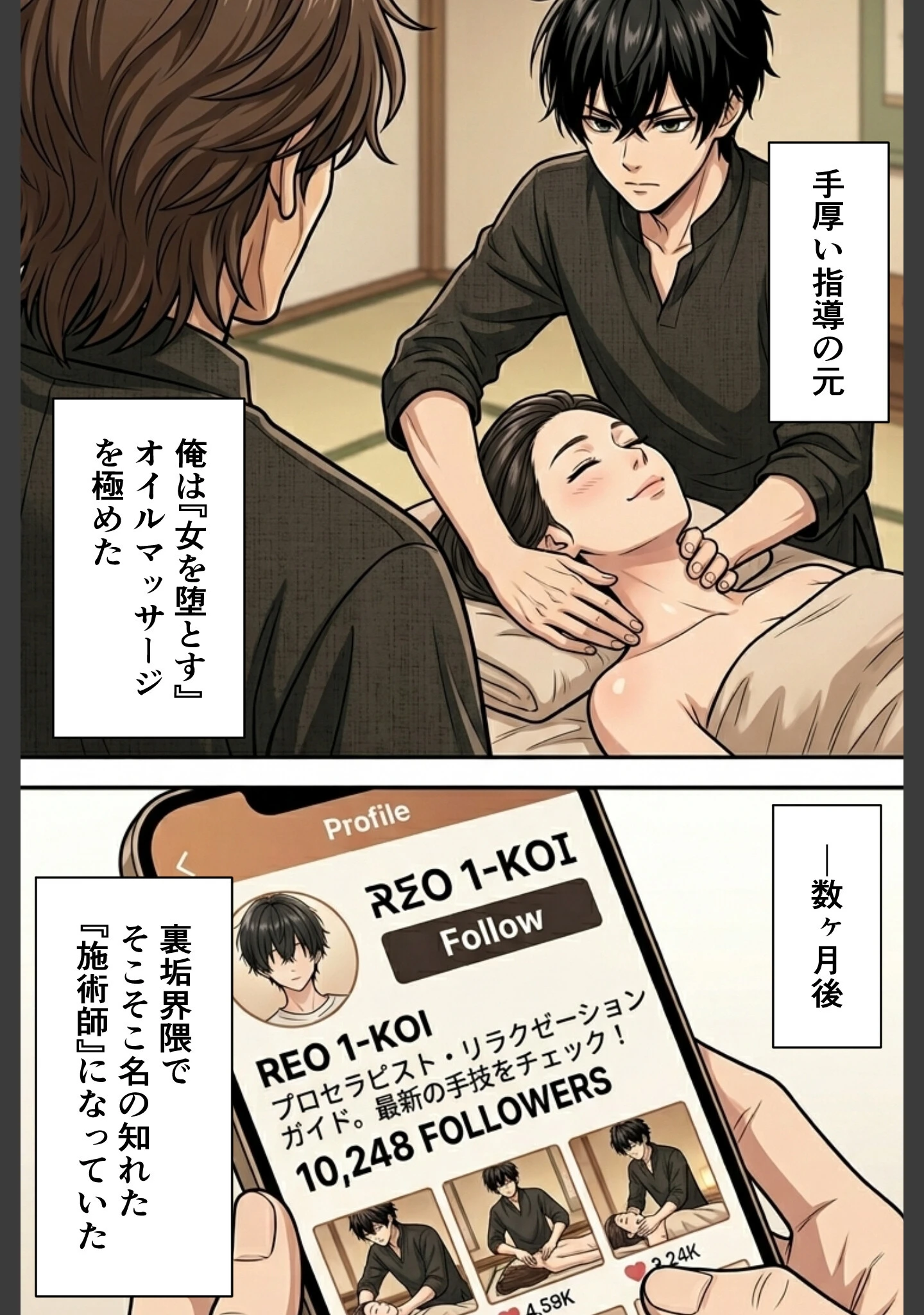 「裏垢男子のマッサージで堕ちるミスキャンパス【白抜き修正版】」（千暮ゆき） 試し読み 4ページ目