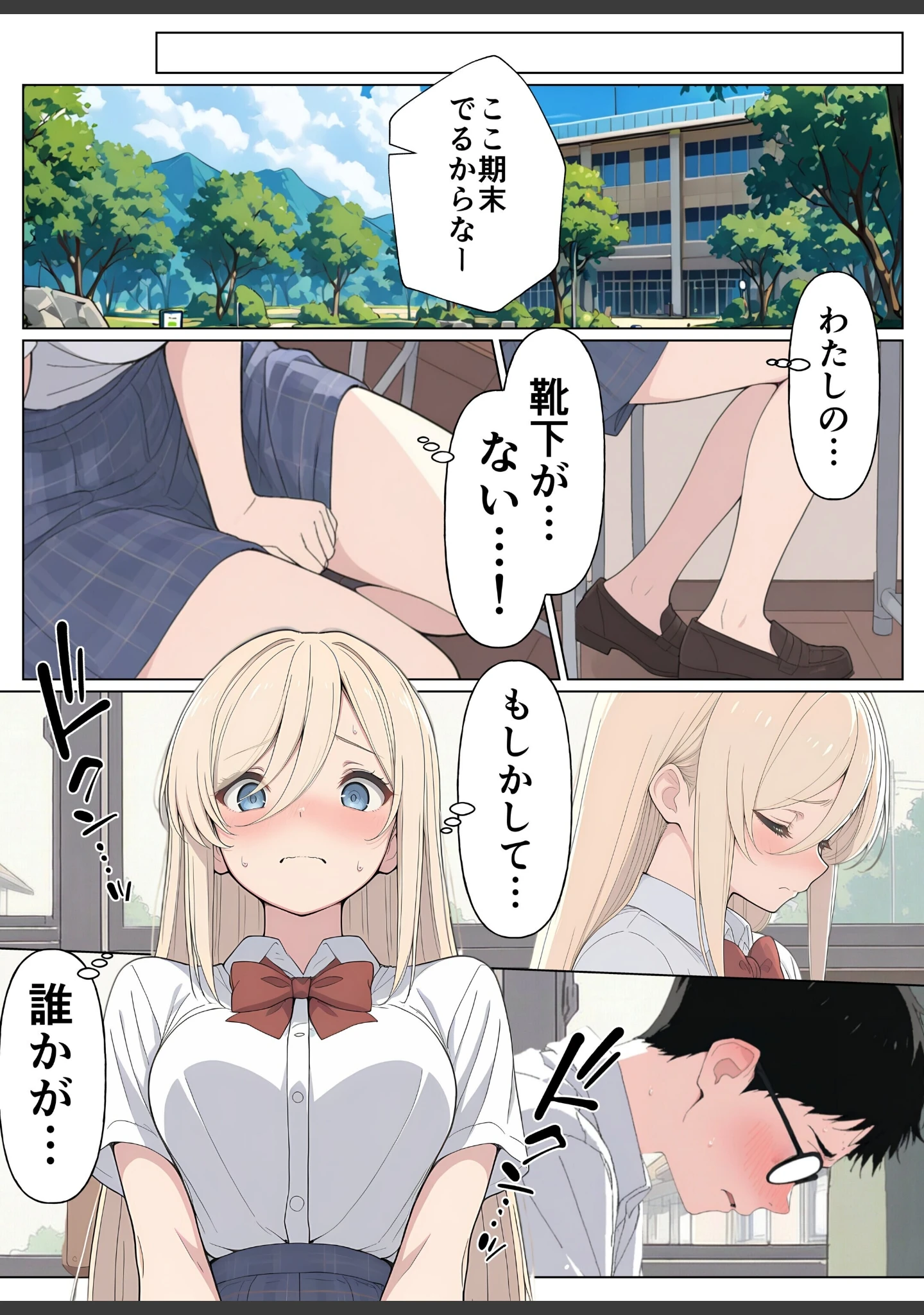 「気になるニオイの委員長【白抜き修正版】」（こなまく） 試し読み 15ページ目