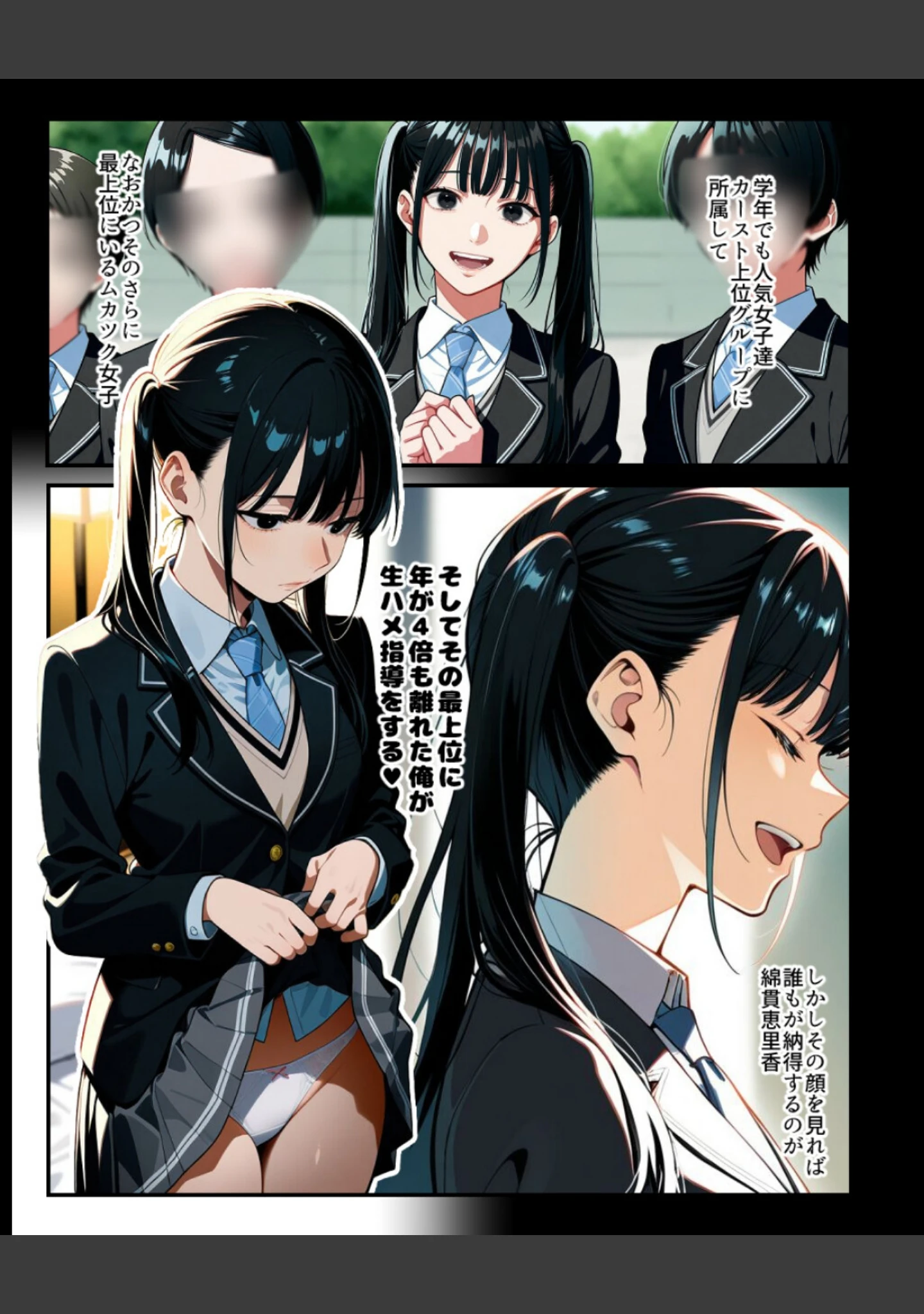 「催●時間割 〜百年に一度のアイドル学生の予定を決められる時間割洗脳アプリでデリヘル体験授業を追加した〜【モザイク版】」（アイロク屋） 試し読み 14ページ目