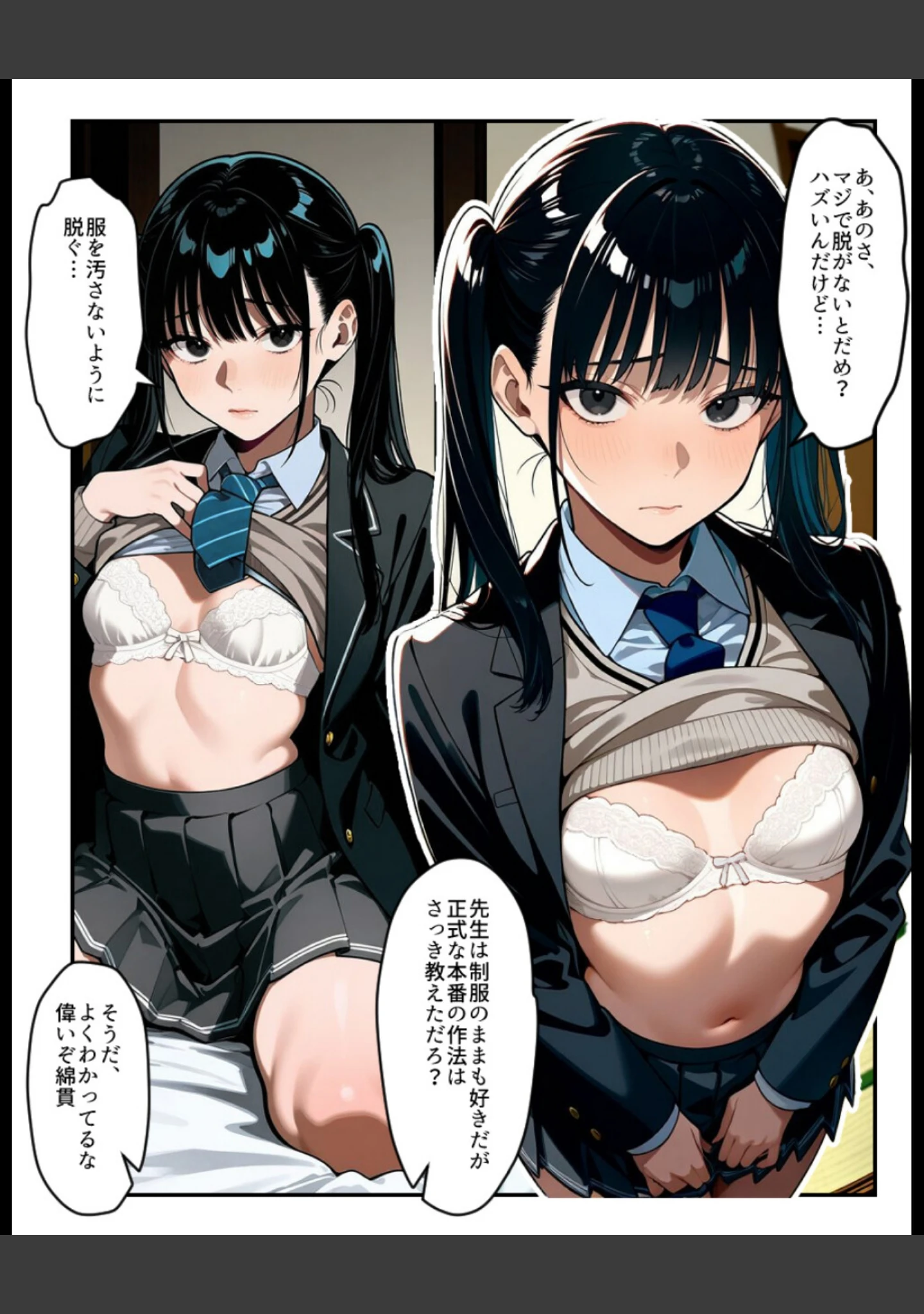 「催●時間割 〜百年に一度のアイドル学生の予定を決められる時間割洗脳アプリでデリヘル体験授業を追加した〜【モザイク版】」（アイロク屋） 試し読み 15ページ目