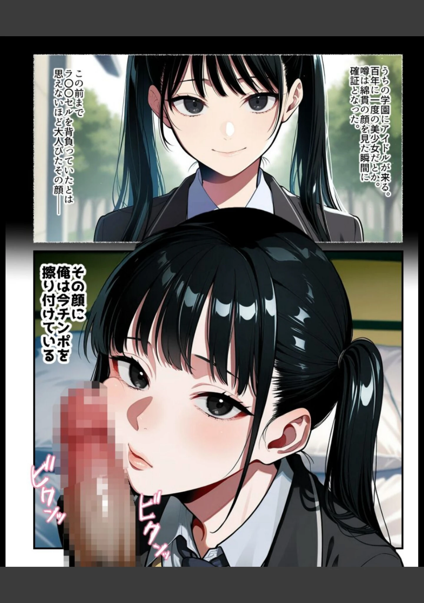 「催●時間割 〜百年に一度のアイドル学生の予定を決められる時間割洗脳アプリでデリヘル体験授業を追加した〜【モザイク版】」（アイロク屋） 試し読み 7ページ目