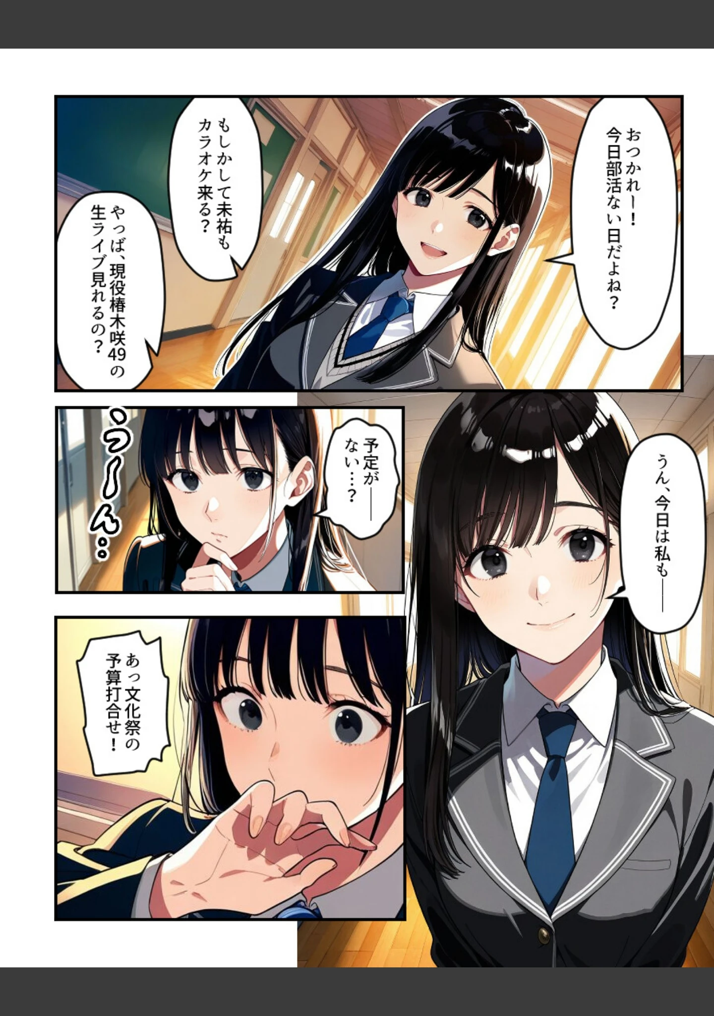 「催●時間割【モザイク版】（単話）」（アイロク屋） 試し読み 3ページ目