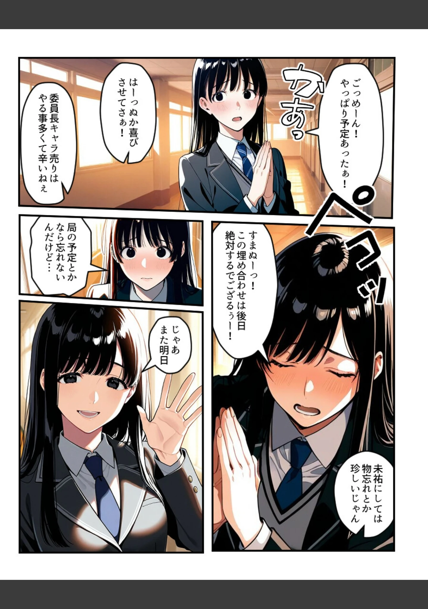「催●時間割【モザイク版】（単話）」（アイロク屋） 試し読み 4ページ目