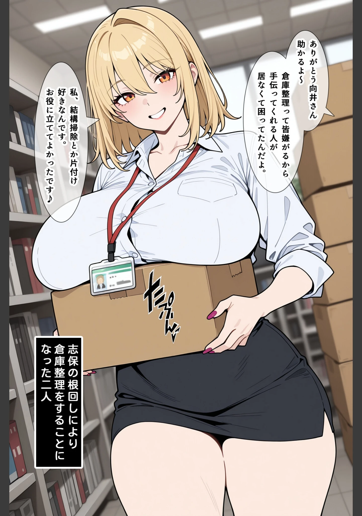 「あざとい系新卒ギャルにガチ恋されてしまった話【モザイク版】」（ベビーリーフ工房） 試し読み 15ページ目