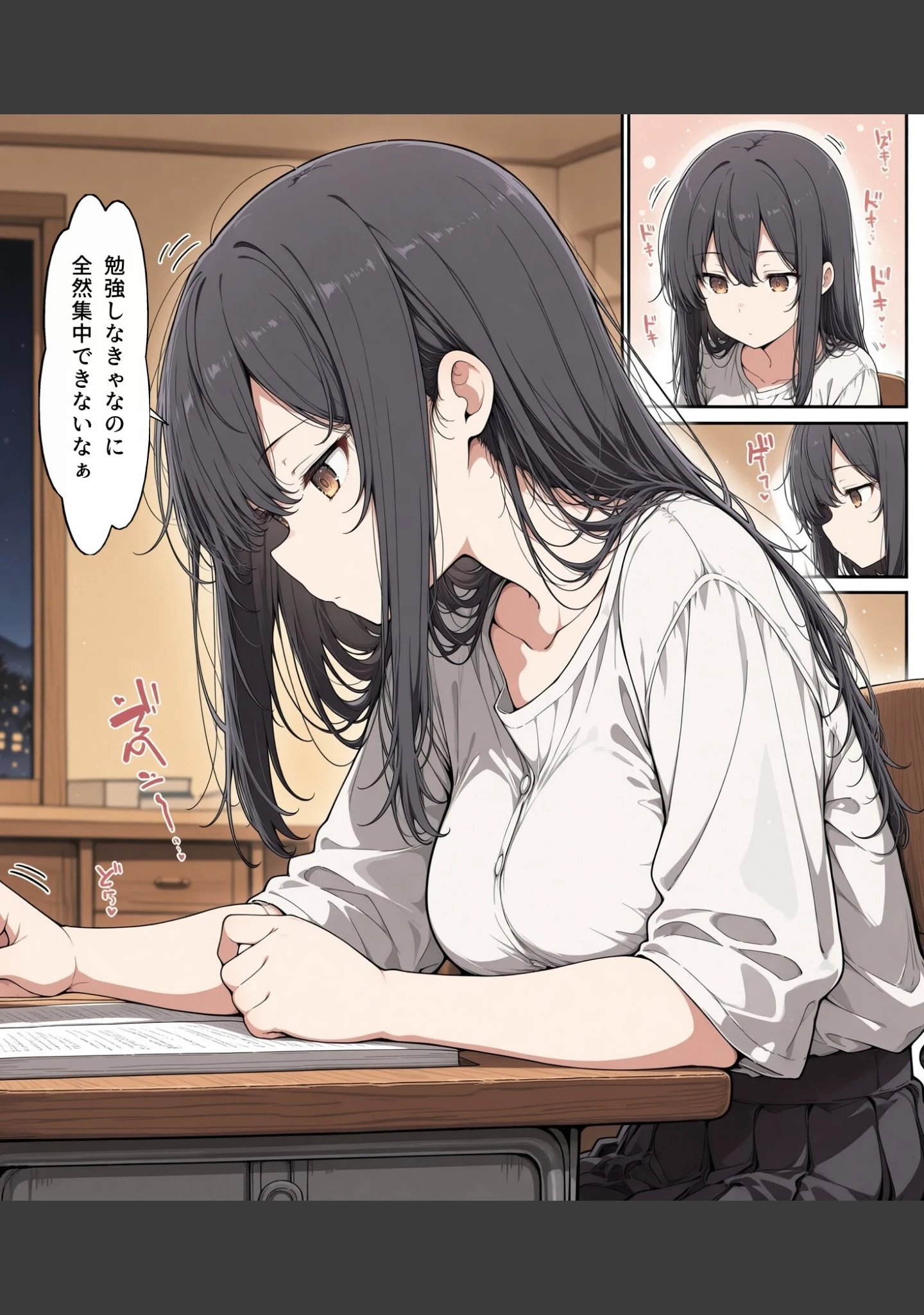 「真面目な女子校生が朝の満員電車で執拗に痴●された話【モザイク版】」（かわいいラボ） 試し読み 10ページ目
