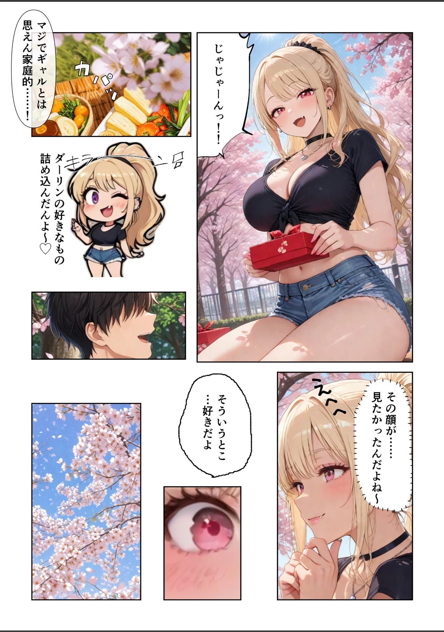 「寝取らせギャル彼女と俺だけの秘密 ー歪んだ秘密ー【棒消し修正版】」（ちんたらすこう） 試し読み 2ページ目