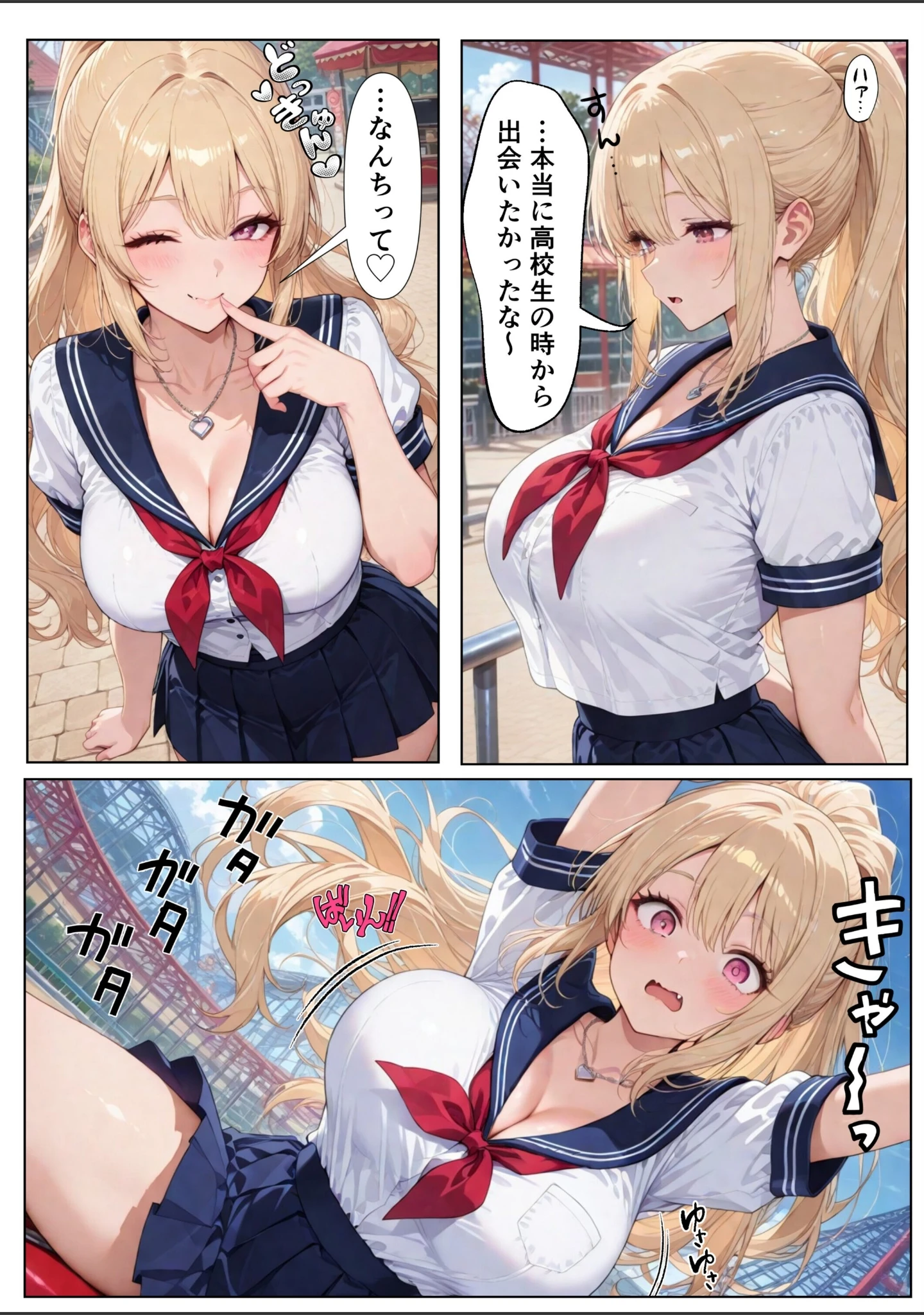 「寝取らせギャル彼女と俺だけの秘密【棒消し修正版】」（ちんたらすこう） 試し読み 5ページ目