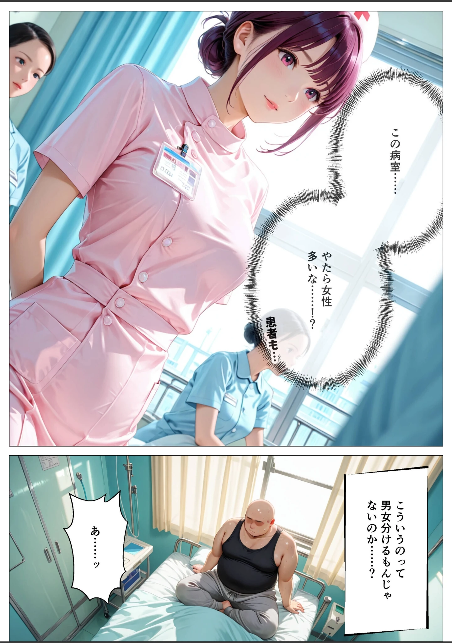 「精子至上主義 〜いかなる非同意性行為も正当化される街〜【モザイク版】」（オナット製造） 試し読み 3ページ目