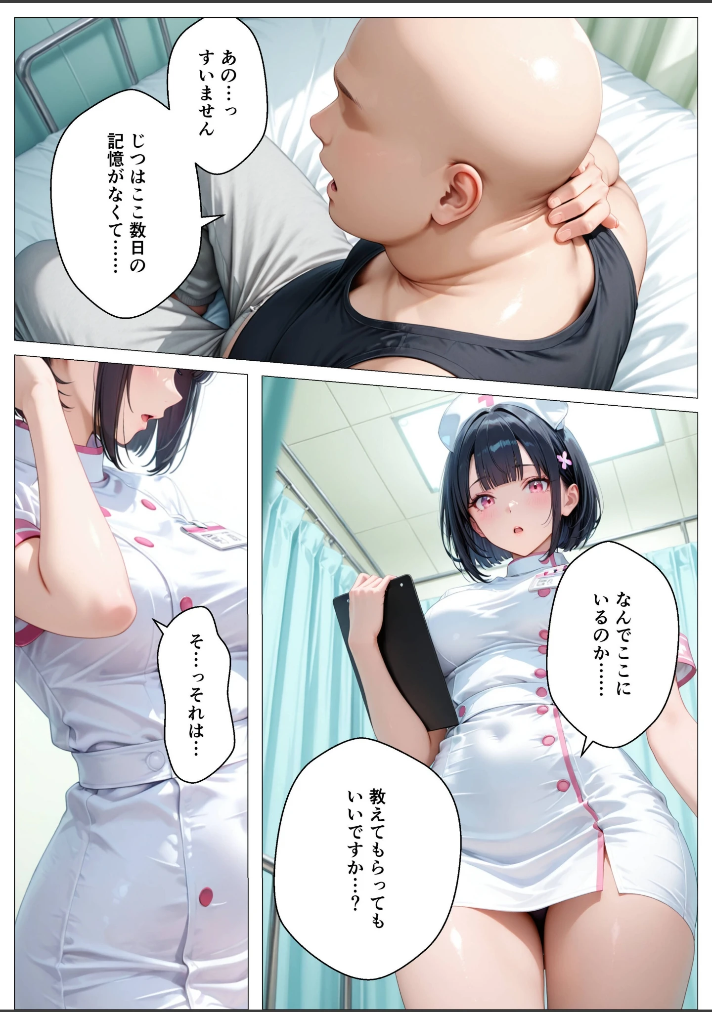 「精子至上主義 〜いかなる非同意性行為も正当化される街〜【モザイク版】」（オナット製造） 試し読み 6ページ目