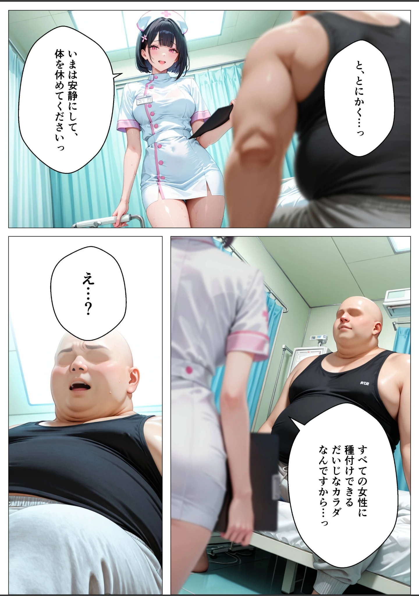 「精子至上主義 〜いかなる非同意性行為も正当化される街〜【モザイク版】」（オナット製造） 試し読み 8ページ目