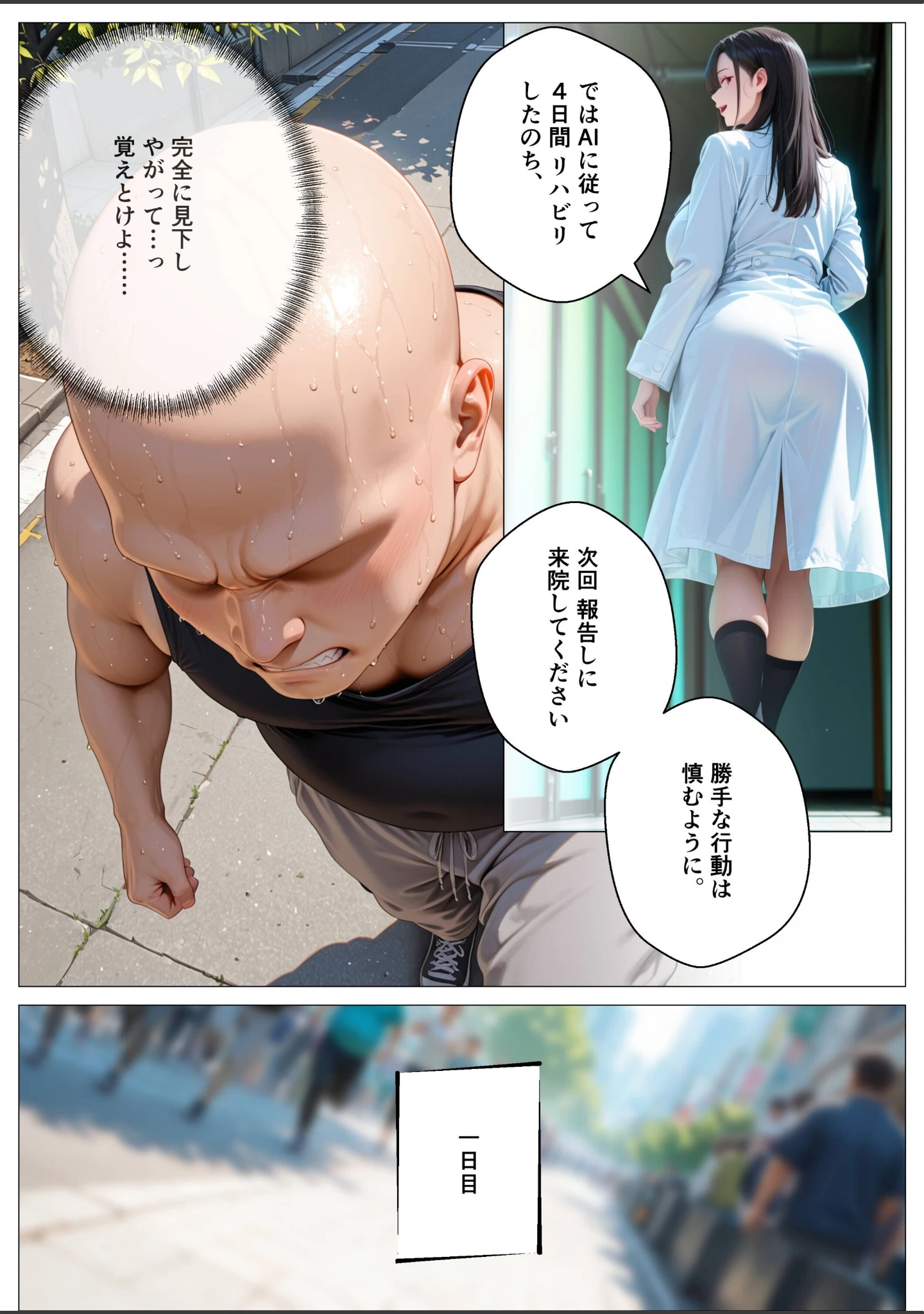 「精子至上主義 〜いかなる非同意性行為も正当化される街〜2【モザイク版】」（オナット製造） 試し読み 12ページ目