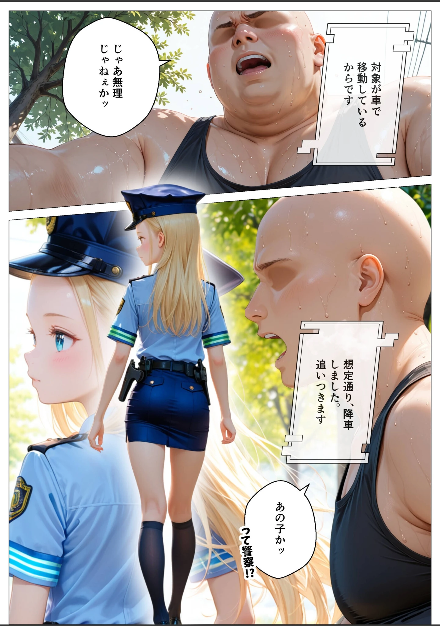 「精子至上主義 〜いかなる非同意性行為も正当化される街〜2【モザイク版】」（オナット製造） 試し読み 14ページ目