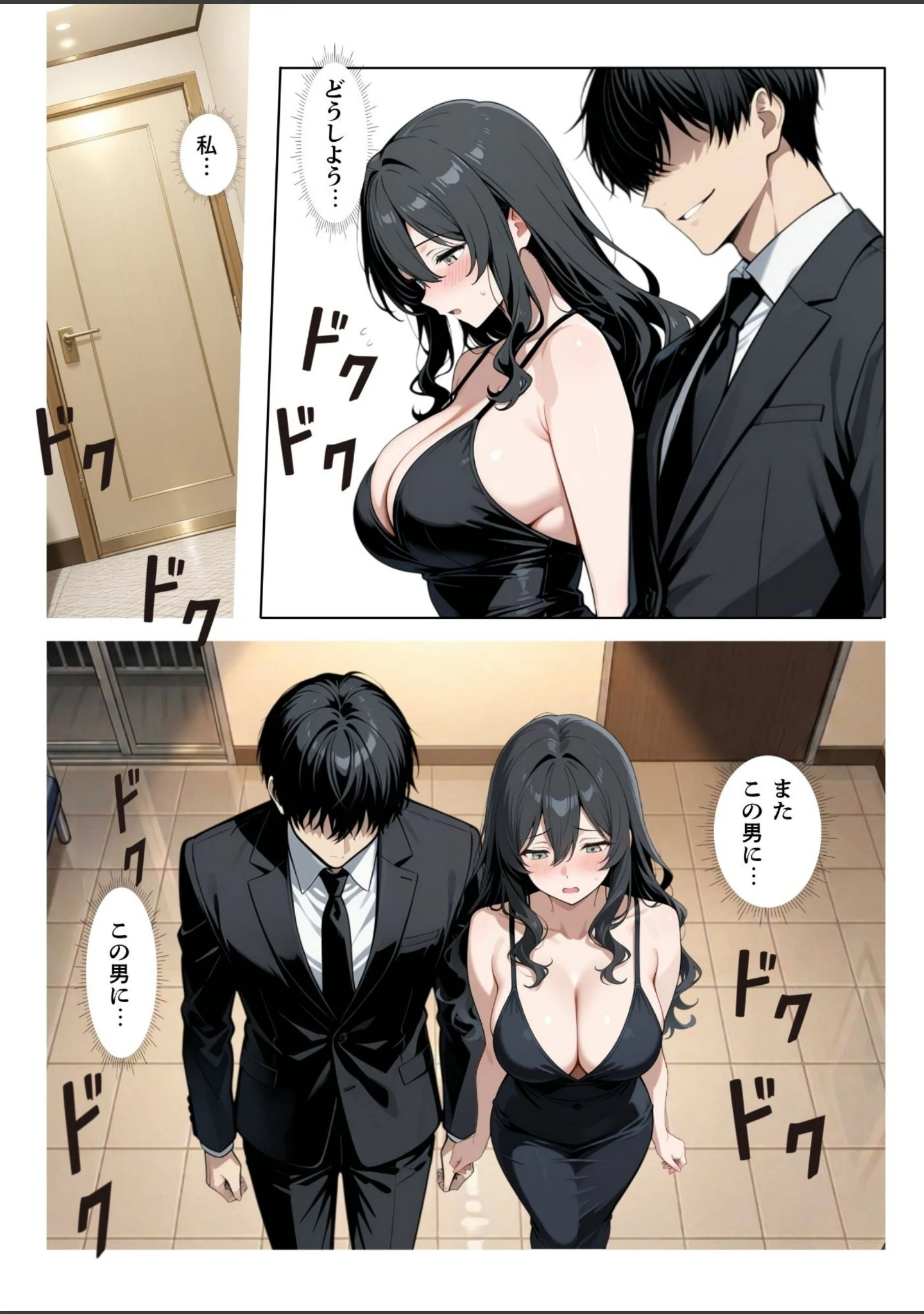 「再会チンポケース 〜元奴●の巨乳美女を脅して再びマゾメス肉オナホに堕とす〜【棒消し修正版】」（ブルートラブル） 試し読み 11ページ目