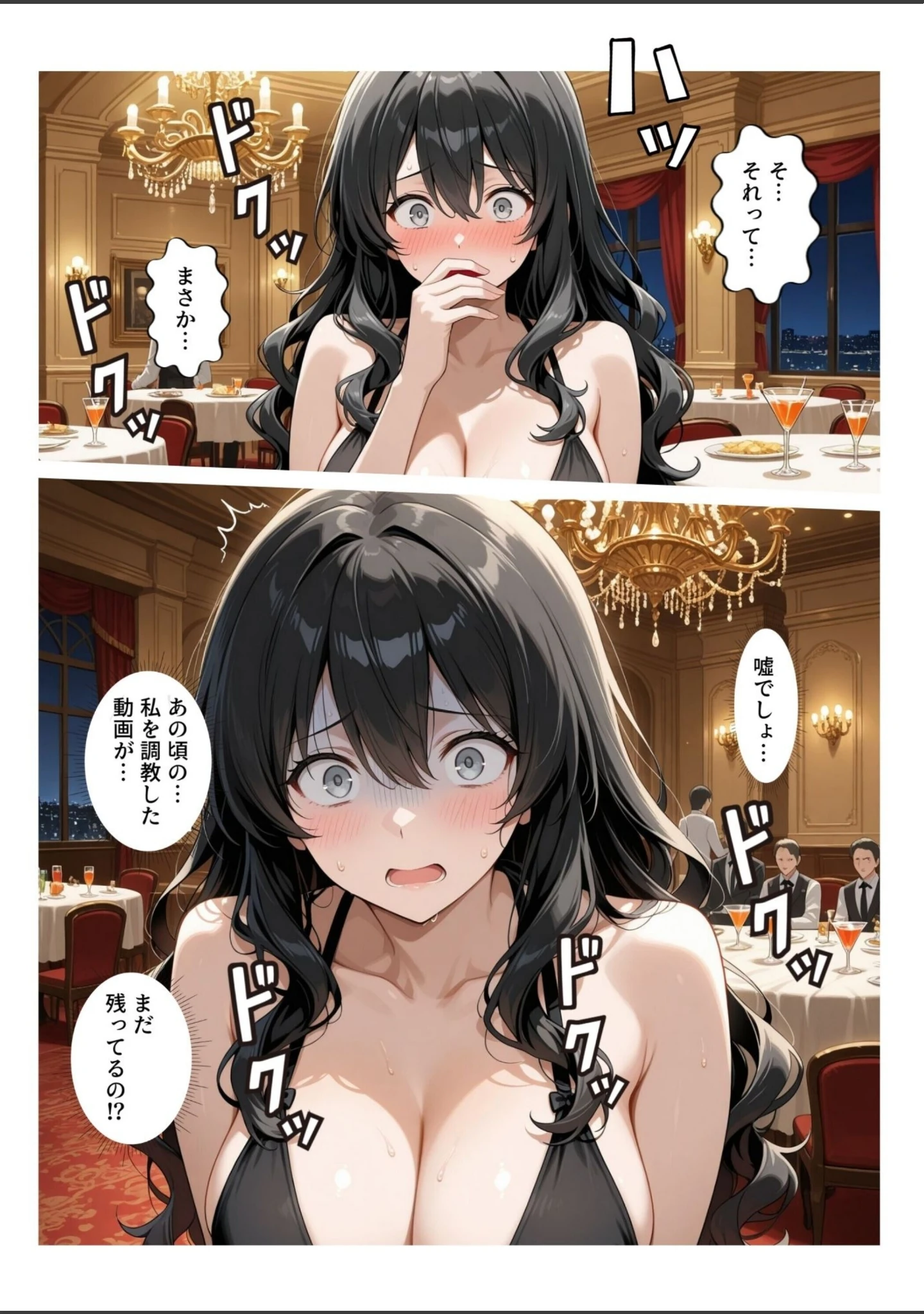 「再会チンポケース 〜元奴●の巨乳美女を脅して再びマゾメス肉オナホに堕とす〜【棒消し修正版】」（ブルートラブル） 試し読み 8ページ目