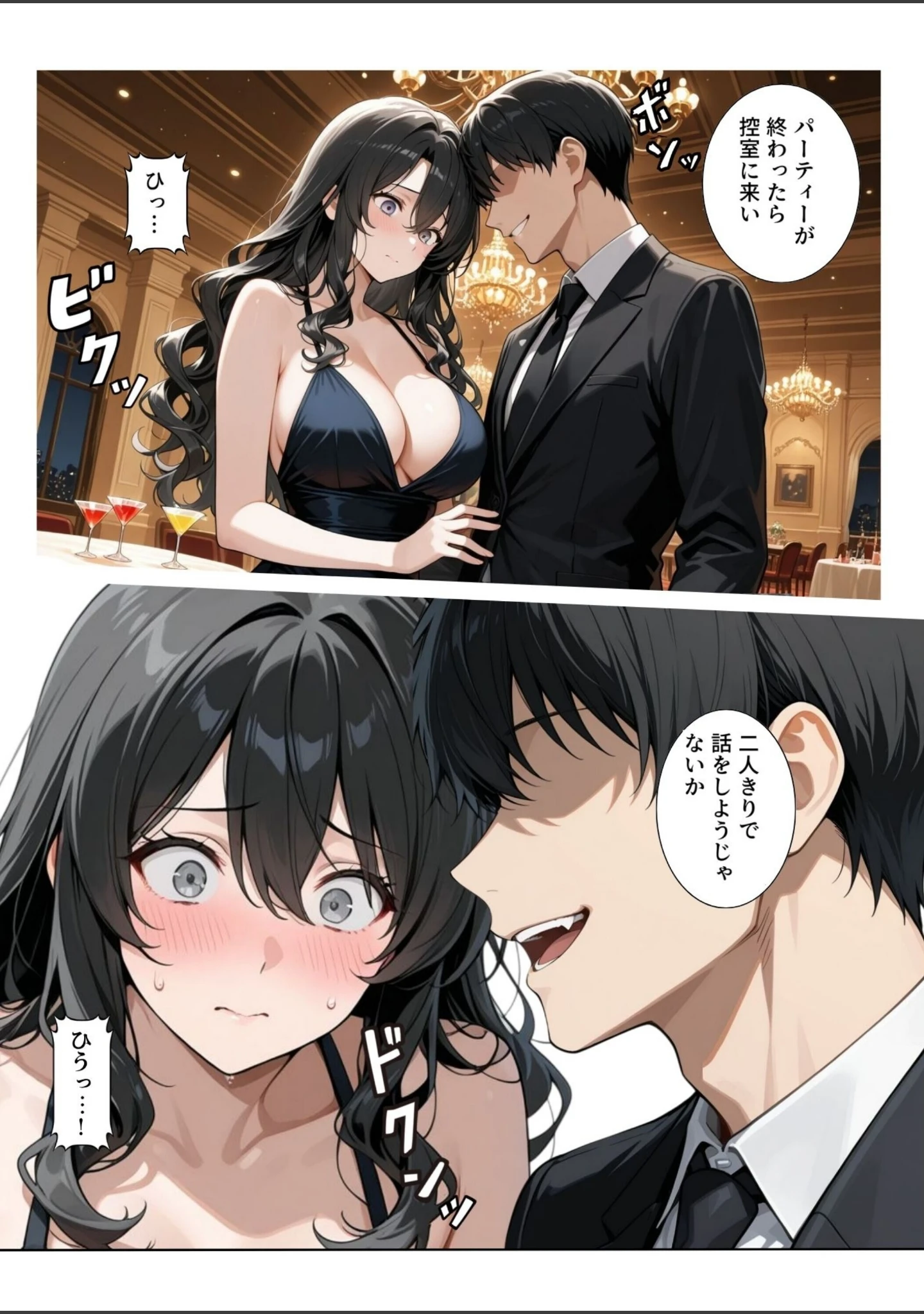 「再会チンポケース 〜元奴●の巨乳美女を脅して再びマゾメス肉オナホに堕とす〜【棒消し修正版】」（ブルートラブル） 試し読み 9ページ目