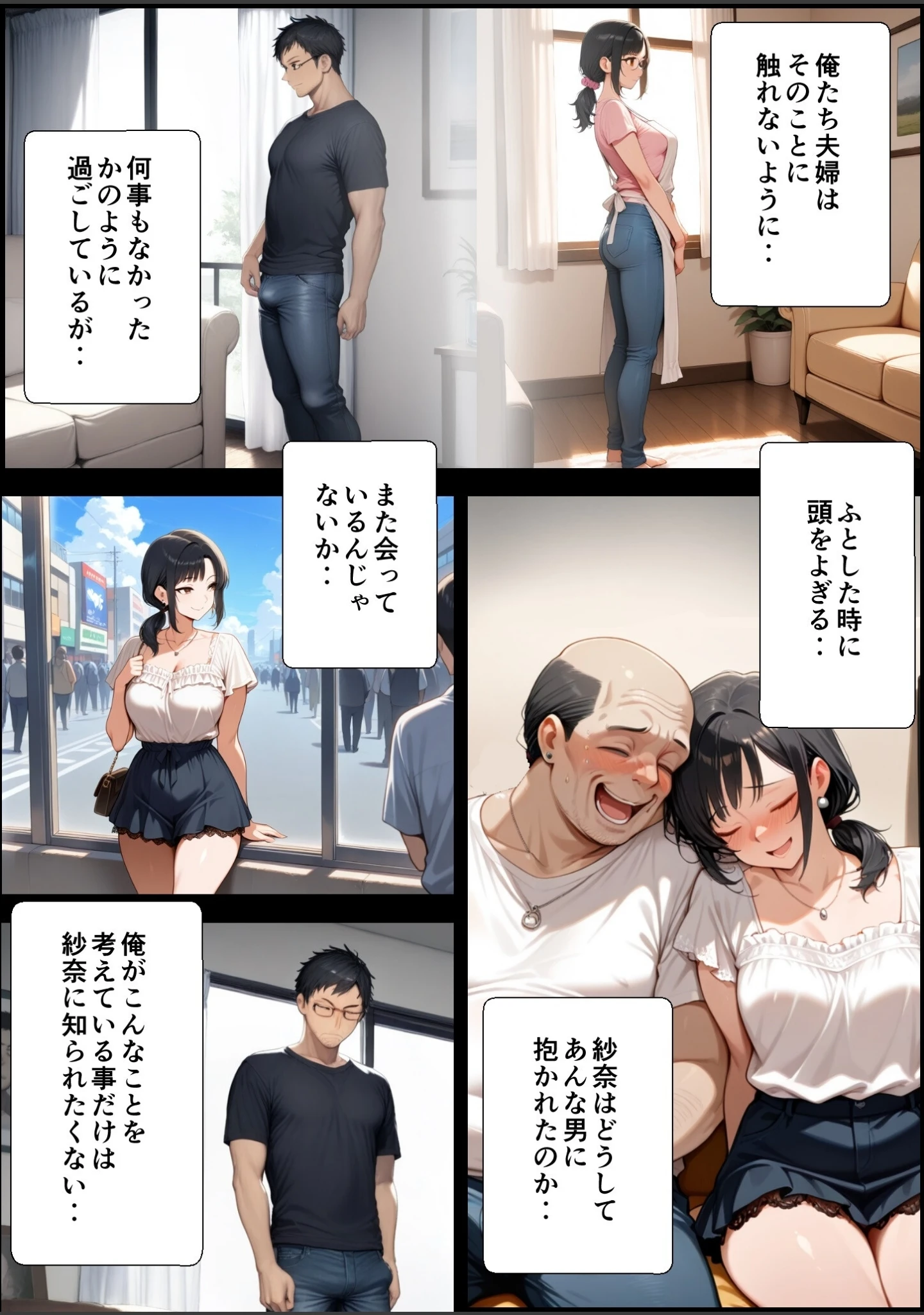 「妻が毒オジにふたたび媚薬を盛られた件【モザイク版】」（鮫島猛） 試し読み 10ページ目