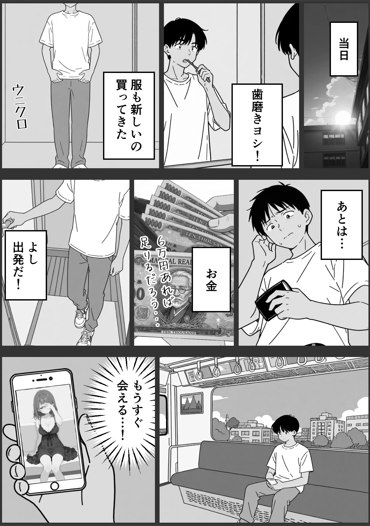 「童貞の俺がソープランド行ってみた！【モザイク版】」（ルスタ） 試し読み 12ページ目
