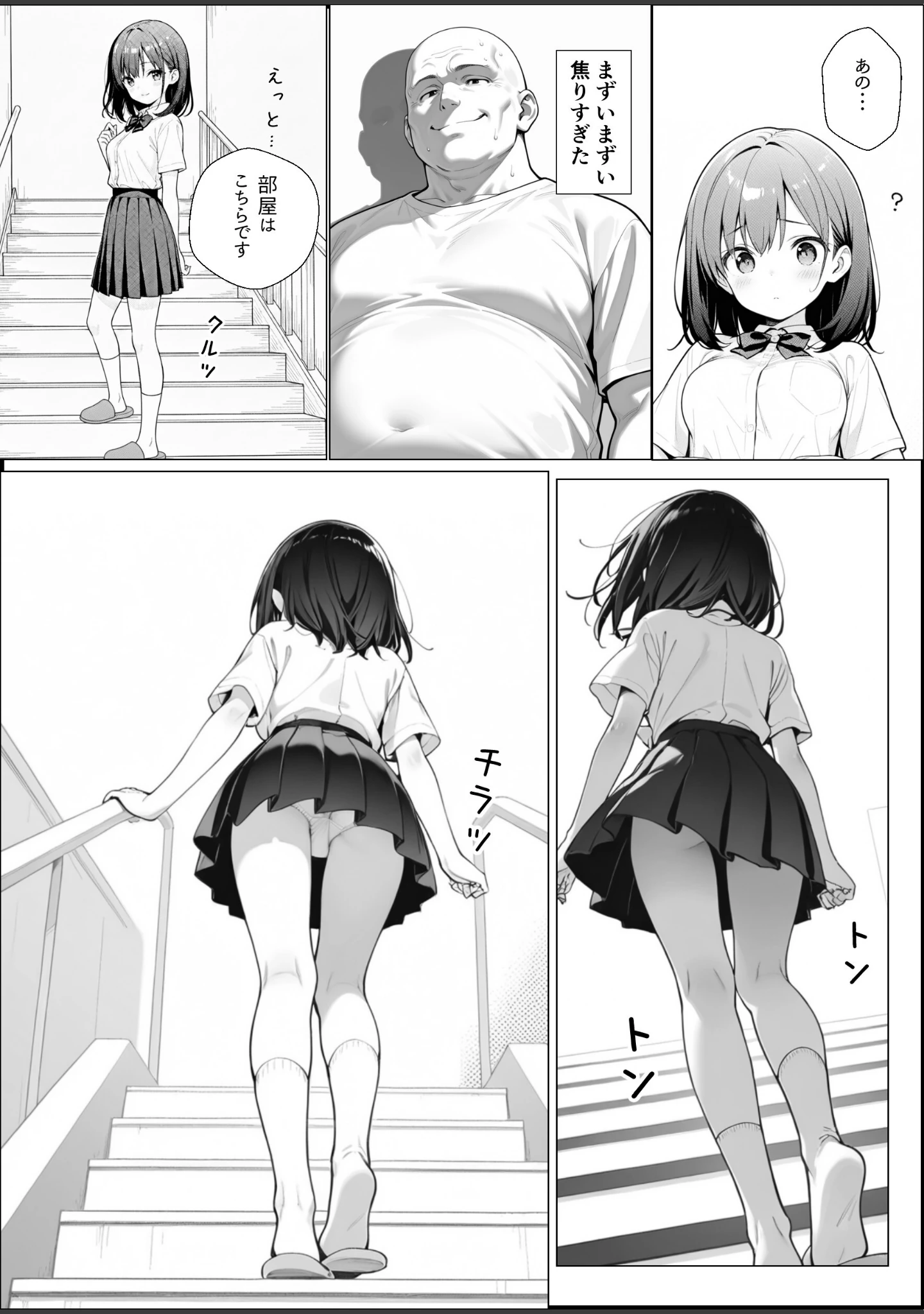 「何も知らない女の子が優しくされてカテキョに快楽堕ちさせられる話【モザイク版】」（ルスタ） 試し読み 10ページ目