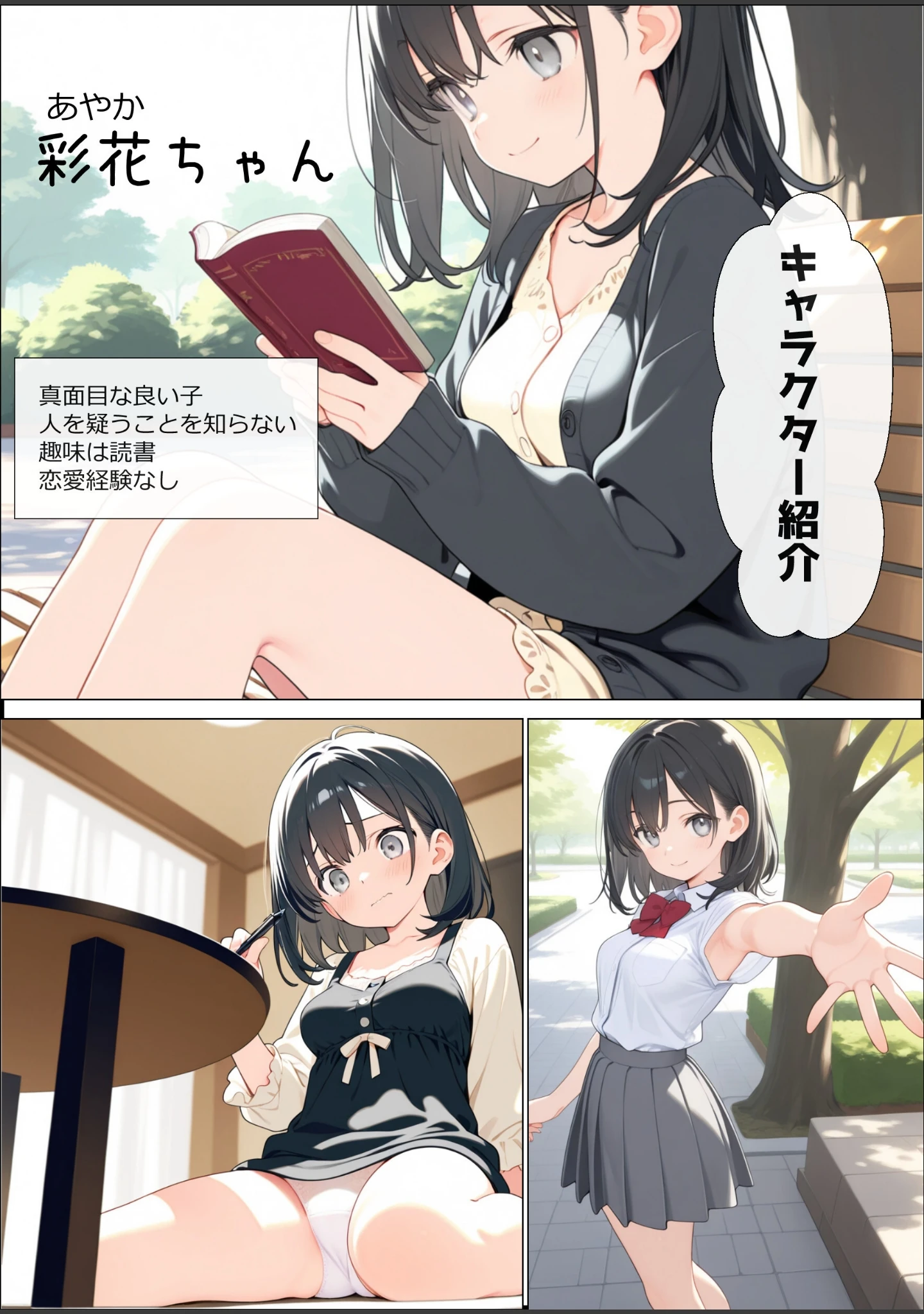 「何も知らない女の子が優しくされてカテキョに快楽堕ちさせられる話【モザイク版】」（ルスタ） 試し読み 2ページ目