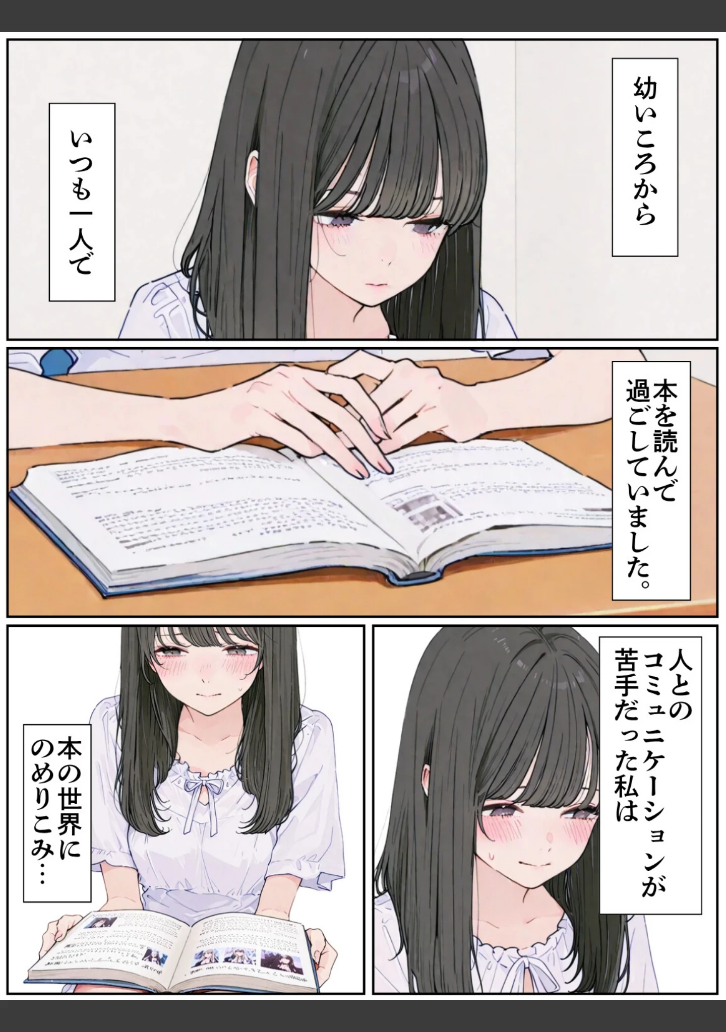 「おとなしい図書委員と二人きりになったらなんでもしてくれた（単話）」（カワイイ法人SJMアニメ） 試し読み 12ページ目