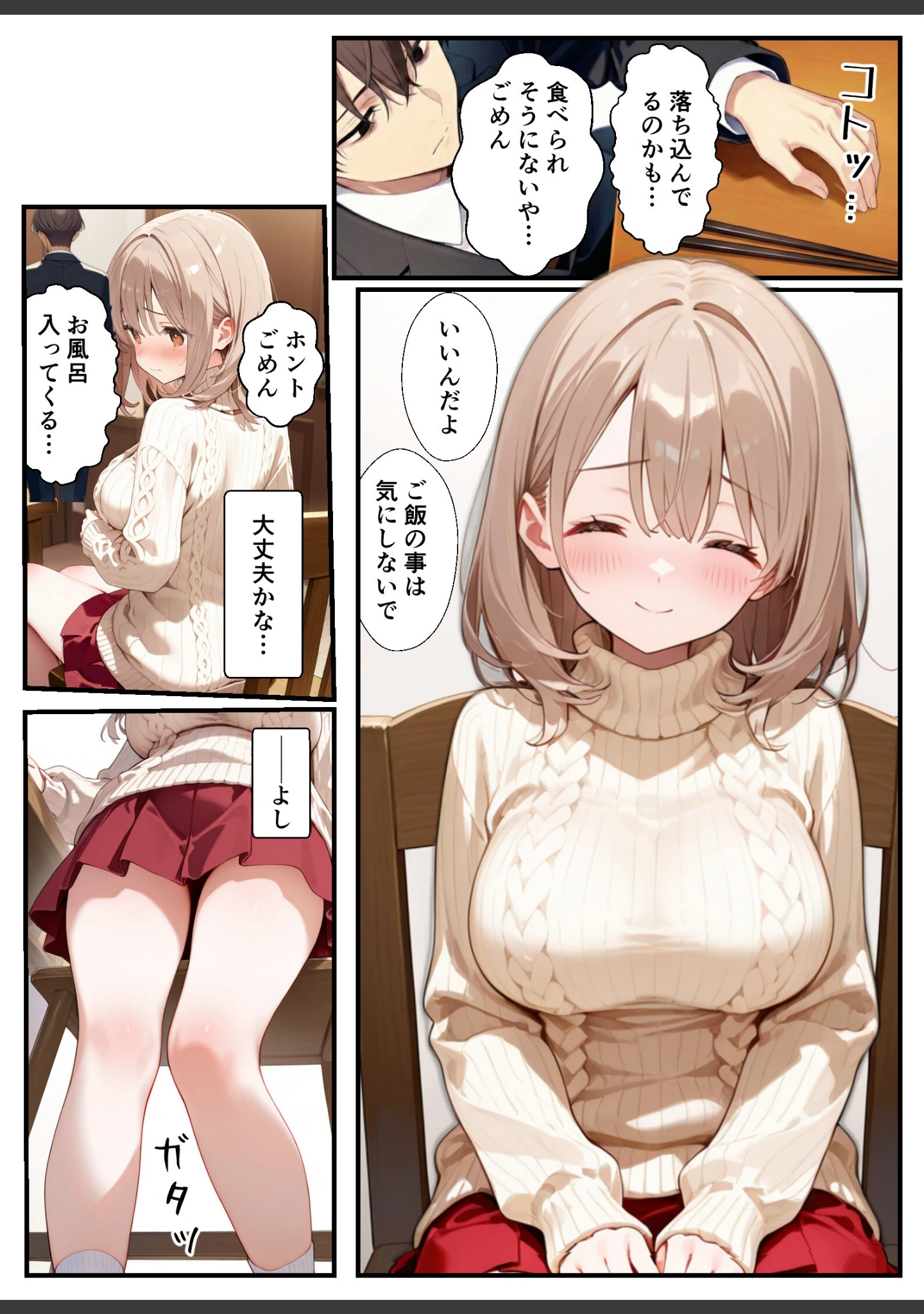 「甘やかし妻とラブラブエッチ【モザイク版】」（ルスタ） 試し読み 10ページ目