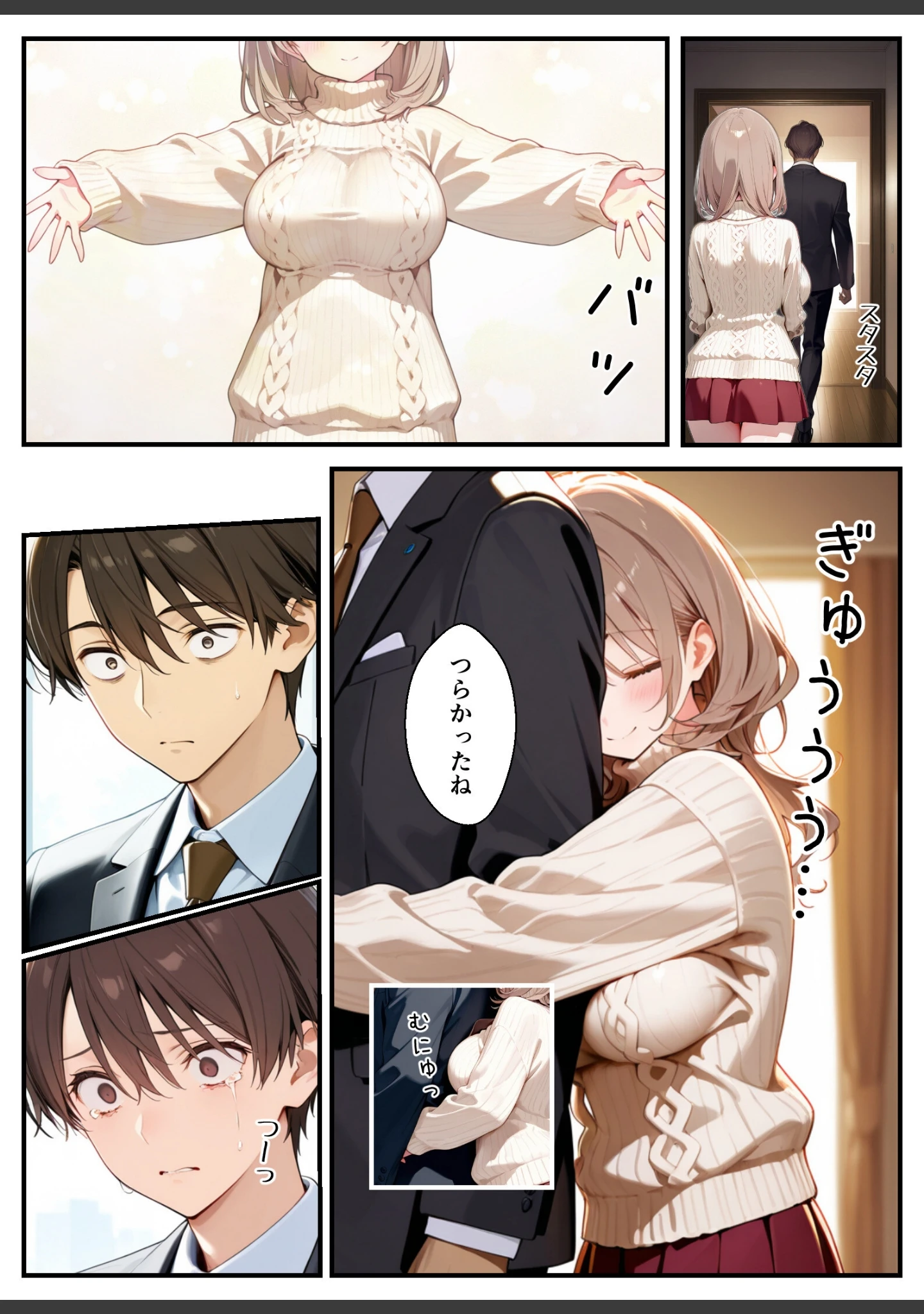 「甘やかし妻とラブラブエッチ【モザイク版】」（ルスタ） 試し読み 11ページ目