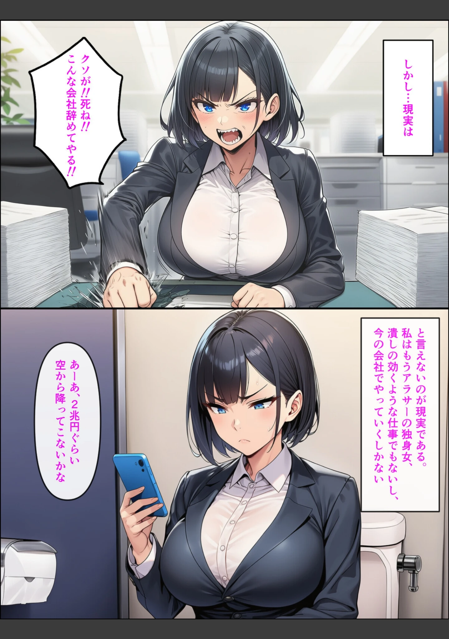 「アラサーこじらせOLが後輩くんとラブラブエッチする話【モザイク版】」（ぬぽぬぽらぼ） 試し読み 7ページ目