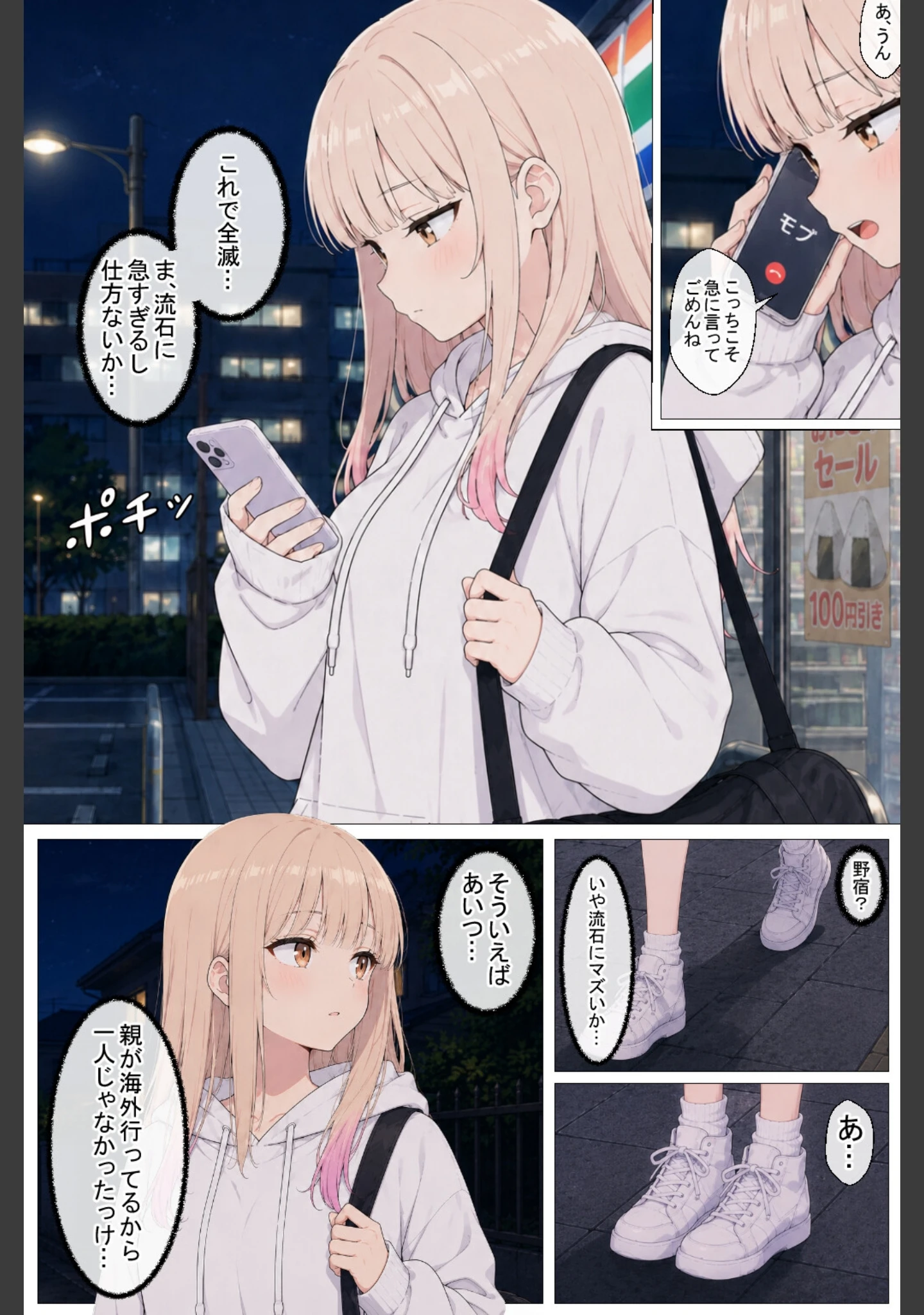「幼馴染の家出ギャルがうちに来たので甘々同棲して毎日種付けセックス【棒消し修正版】」（ヒロインファクトリー） 試し読み 4ページ目