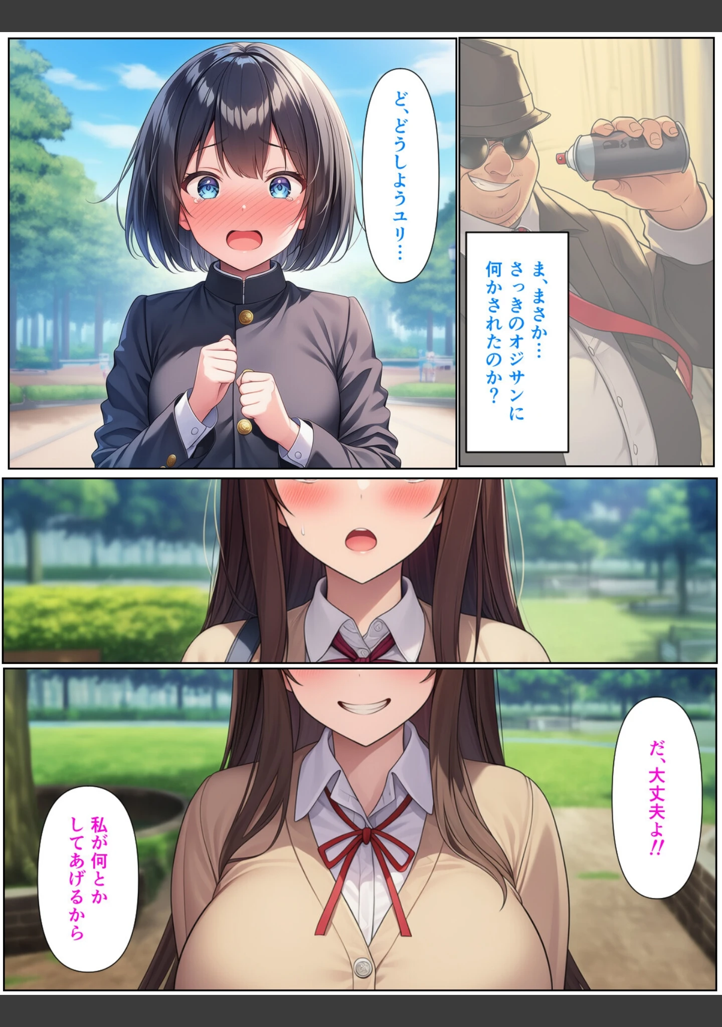 「男の僕が女体化ふたなり美少女になったら、憧れの幼なじみに溺愛ラブラブエッチさせられた話【モザイク版】」（ぬぽぬぽらぼ） 試し読み 11ページ目
