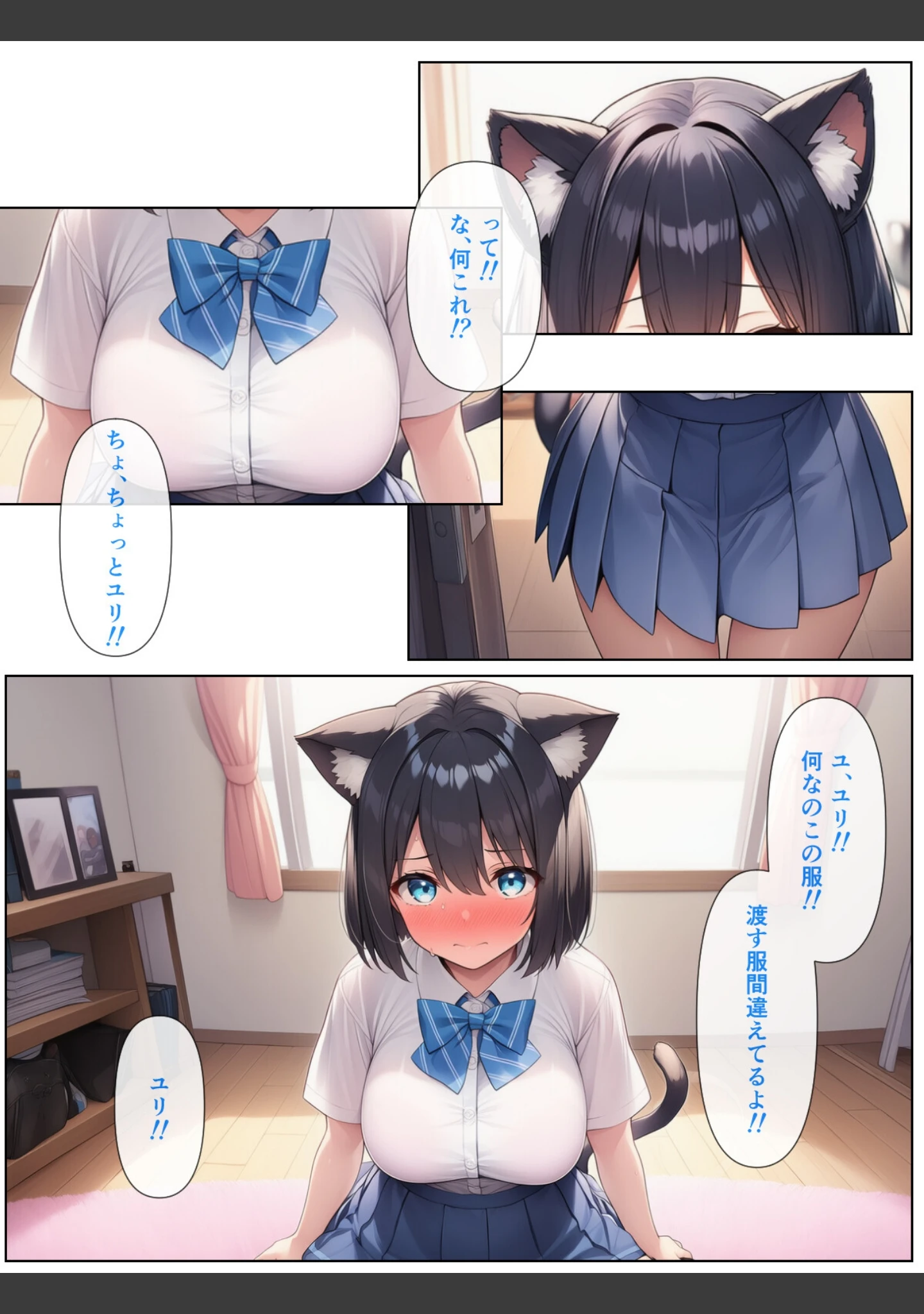 「男の僕が女体化ふたなり美少女になったら、憧れの幼なじみに溺愛ラブラブエッチさせられた話【モザイク版】」（ぬぽぬぽらぼ） 試し読み 13ページ目
