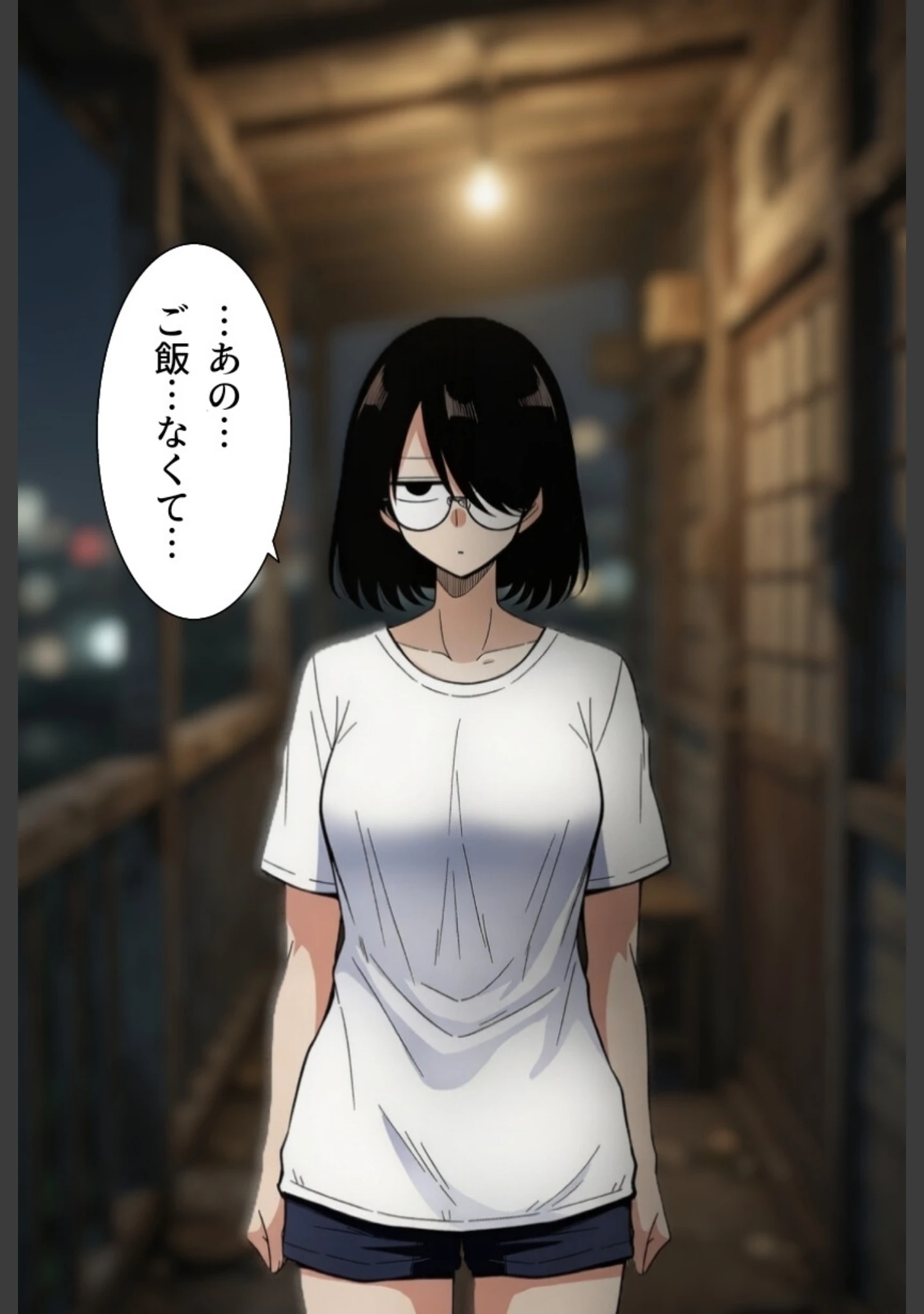 「引きこもり女に餌付けしてたら、セックスさせてくれるようになった。【モザイク版】（単話）」（ハラメウメ） 試し読み 3ページ目
