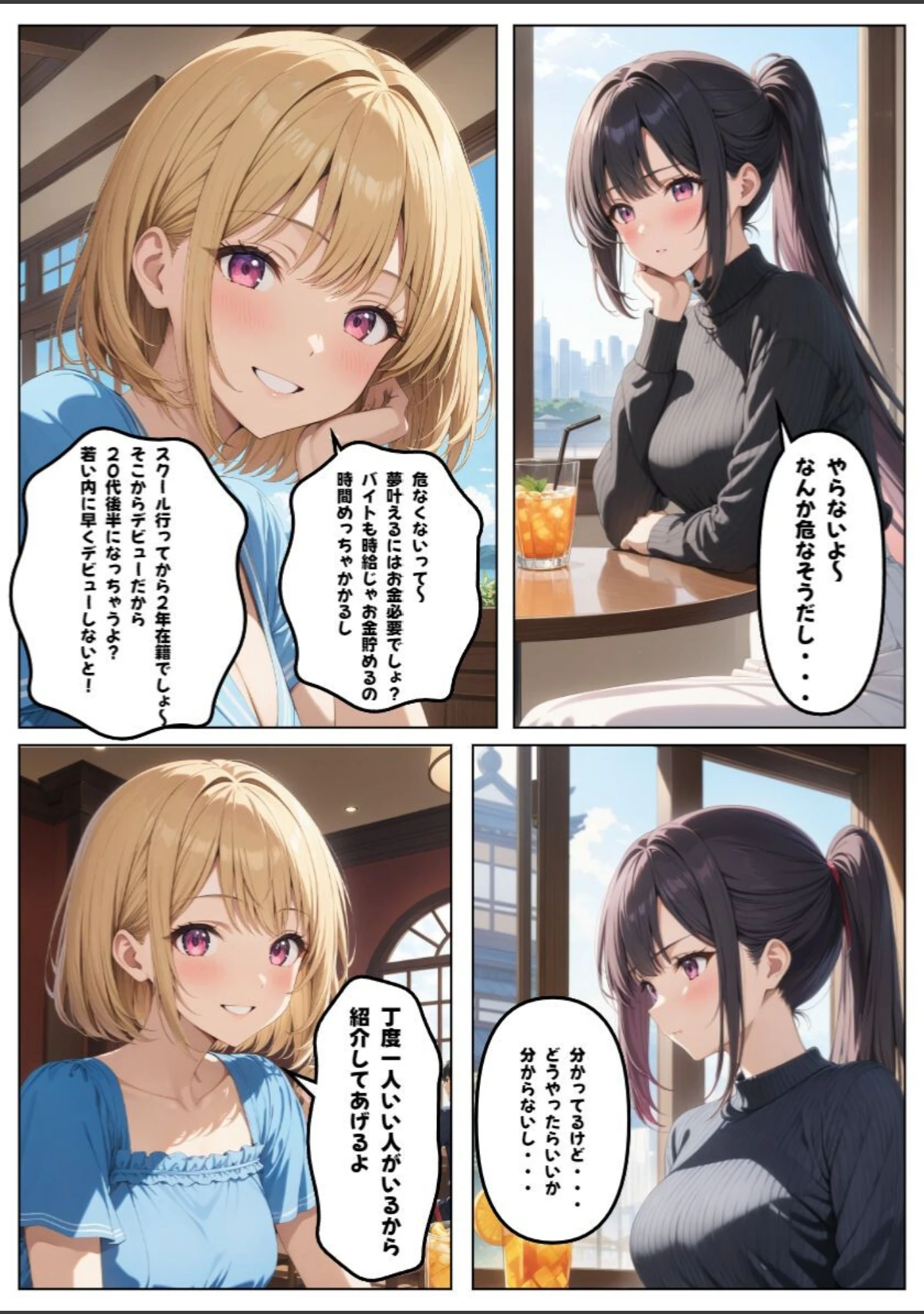 「大切な彼氏がいるのに…〜女子大生NTR〜【白抜き修正版】」（憧れ委員会） 試し読み 10ページ目