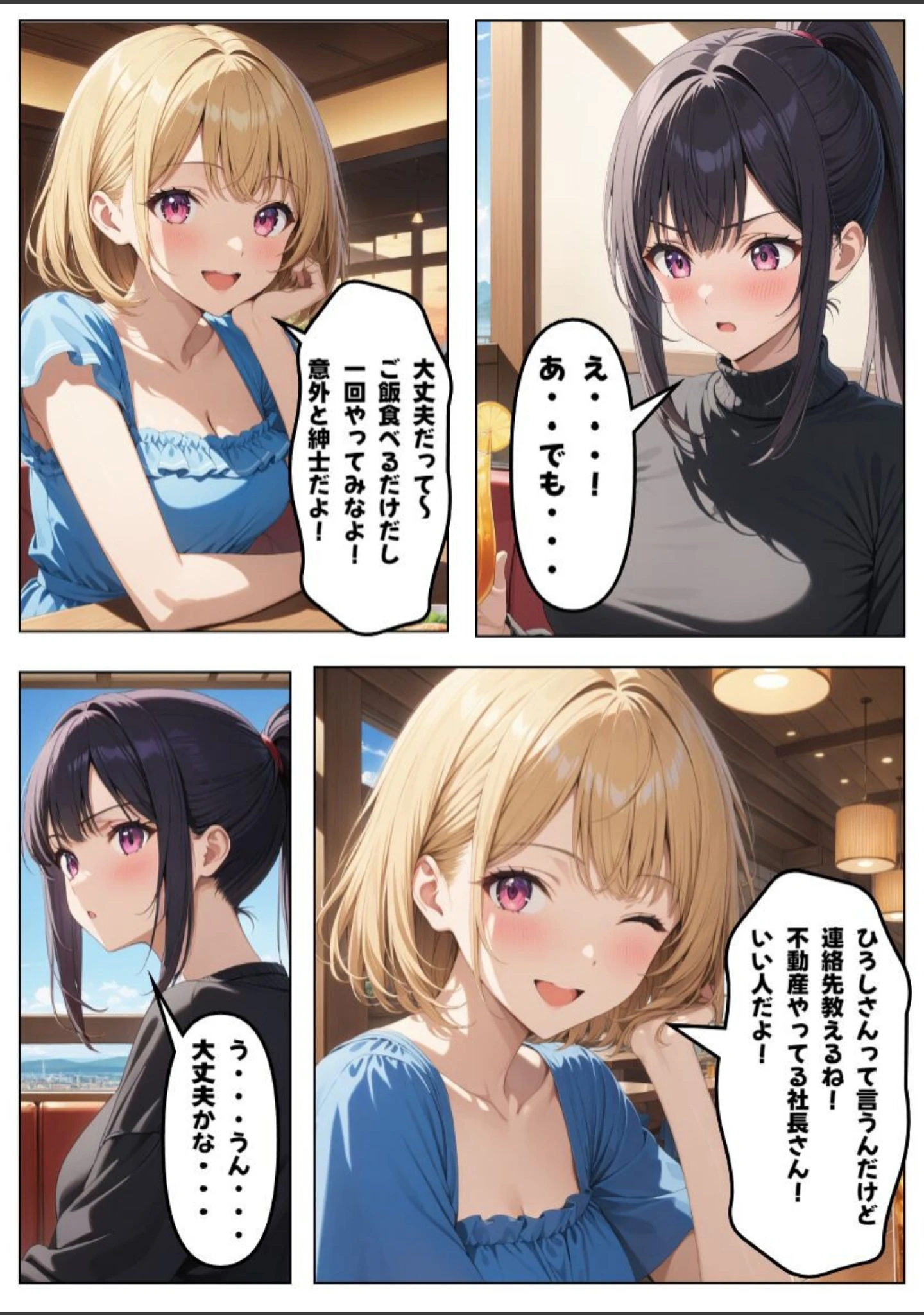 「大切な彼氏がいるのに…〜女子大生NTR〜【白抜き修正版】」（憧れ委員会） 試し読み 11ページ目