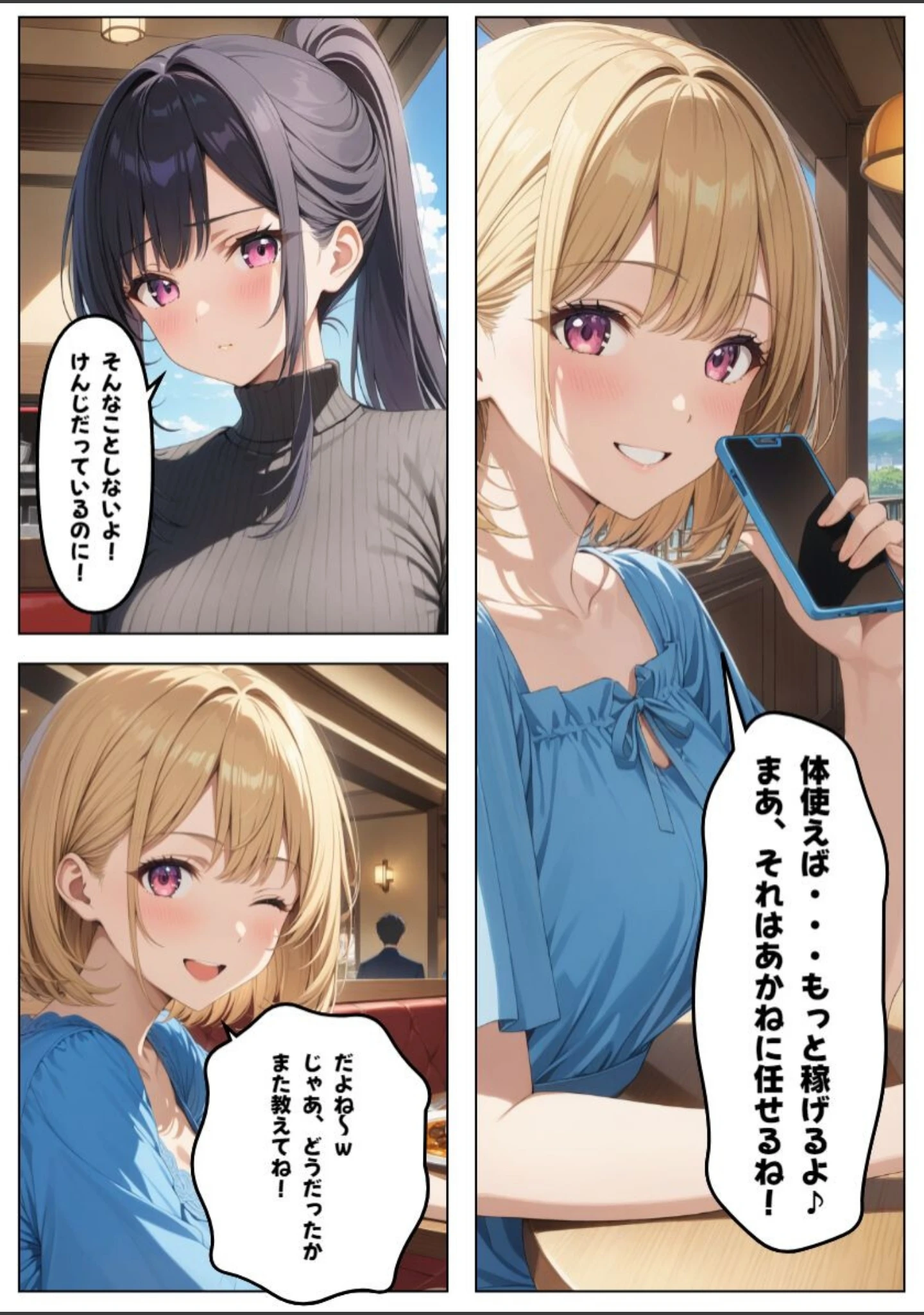 「大切な彼氏がいるのに…〜女子大生NTR〜【白抜き修正版】」（憧れ委員会） 試し読み 12ページ目