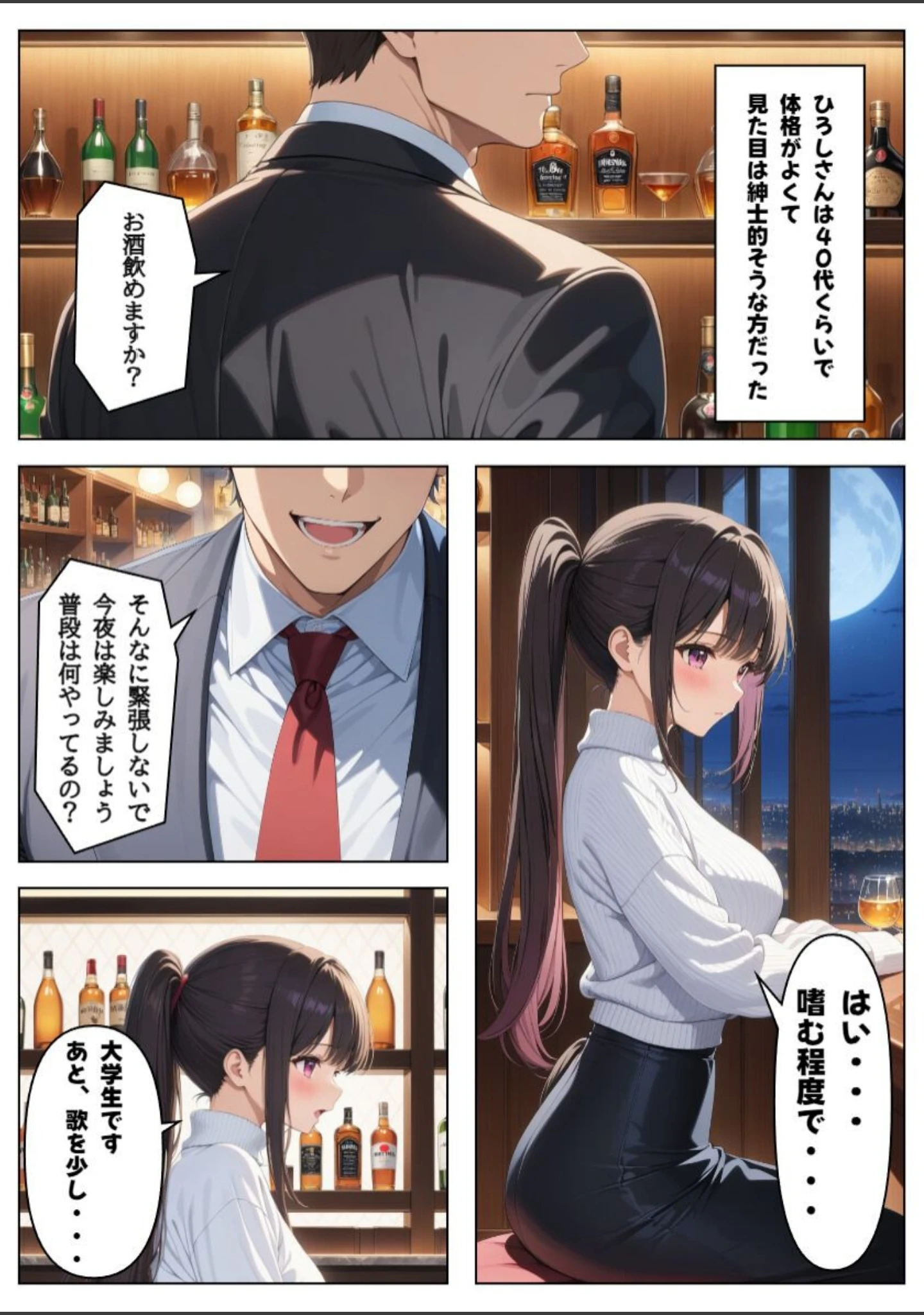 「大切な彼氏がいるのに…〜女子大生NTR〜【白抜き修正版】」（憧れ委員会） 試し読み 15ページ目