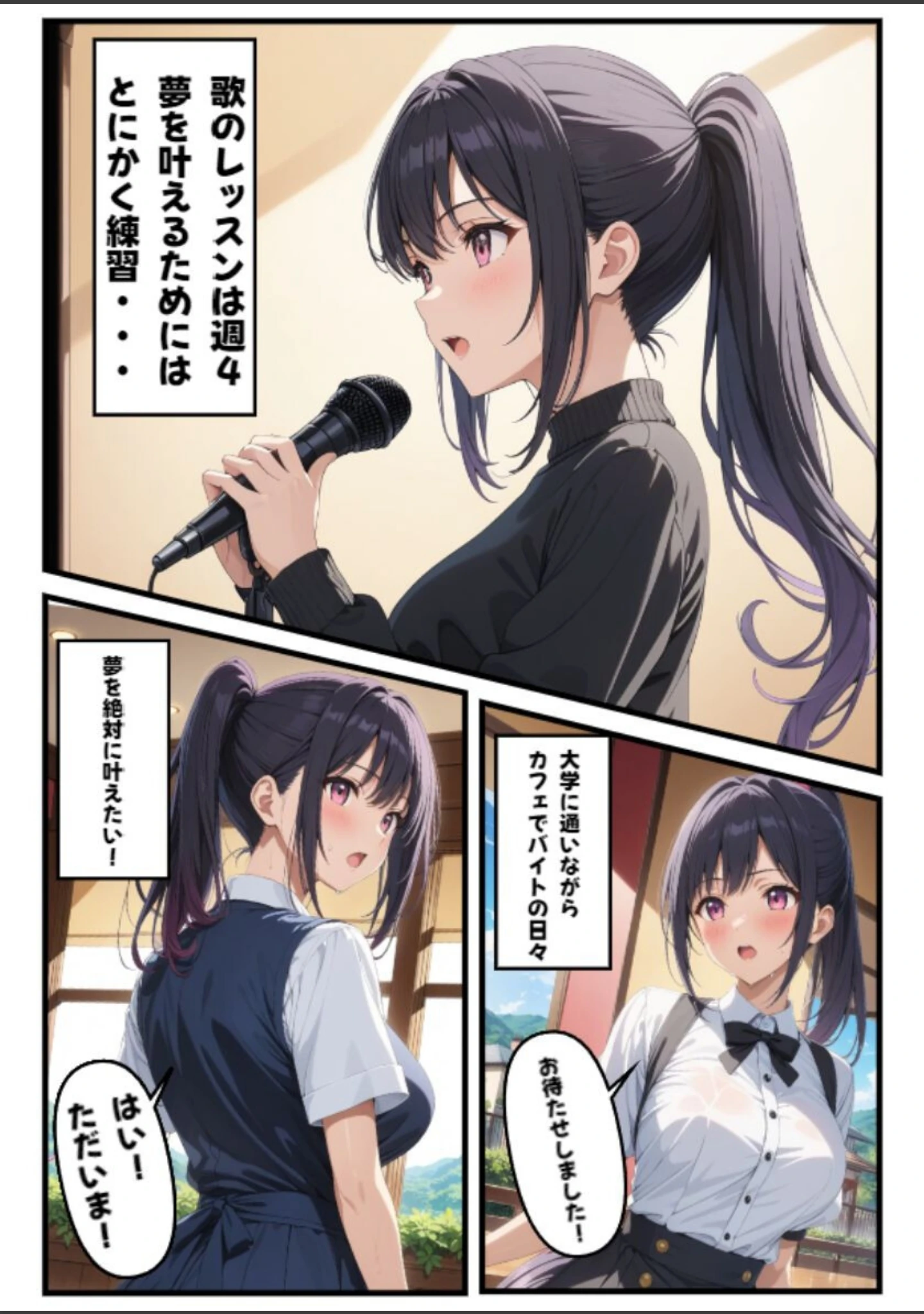 「大切な彼氏がいるのに…〜女子大生NTR〜【白抜き修正版】」（憧れ委員会） 試し読み 3ページ目